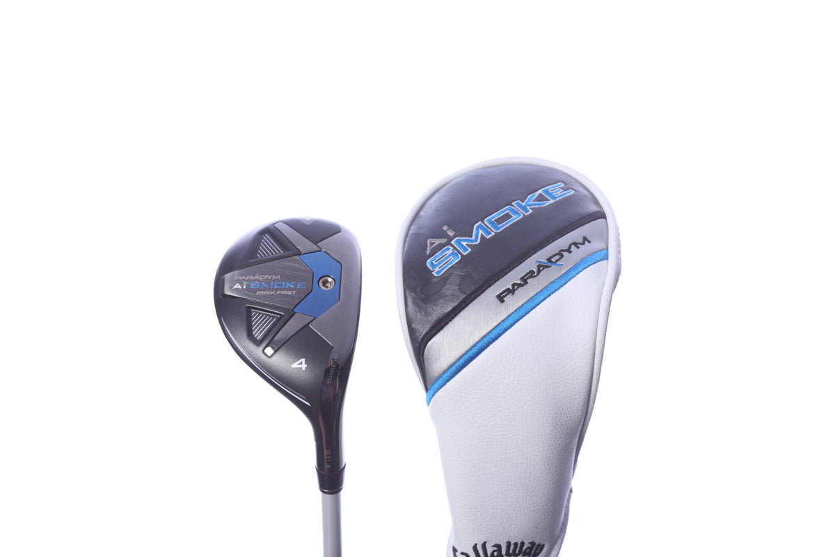 Used Callaway Paradym Ai Smoke 4H Hybrid - Right-Handed - 21 Degrees - Ladies Flex