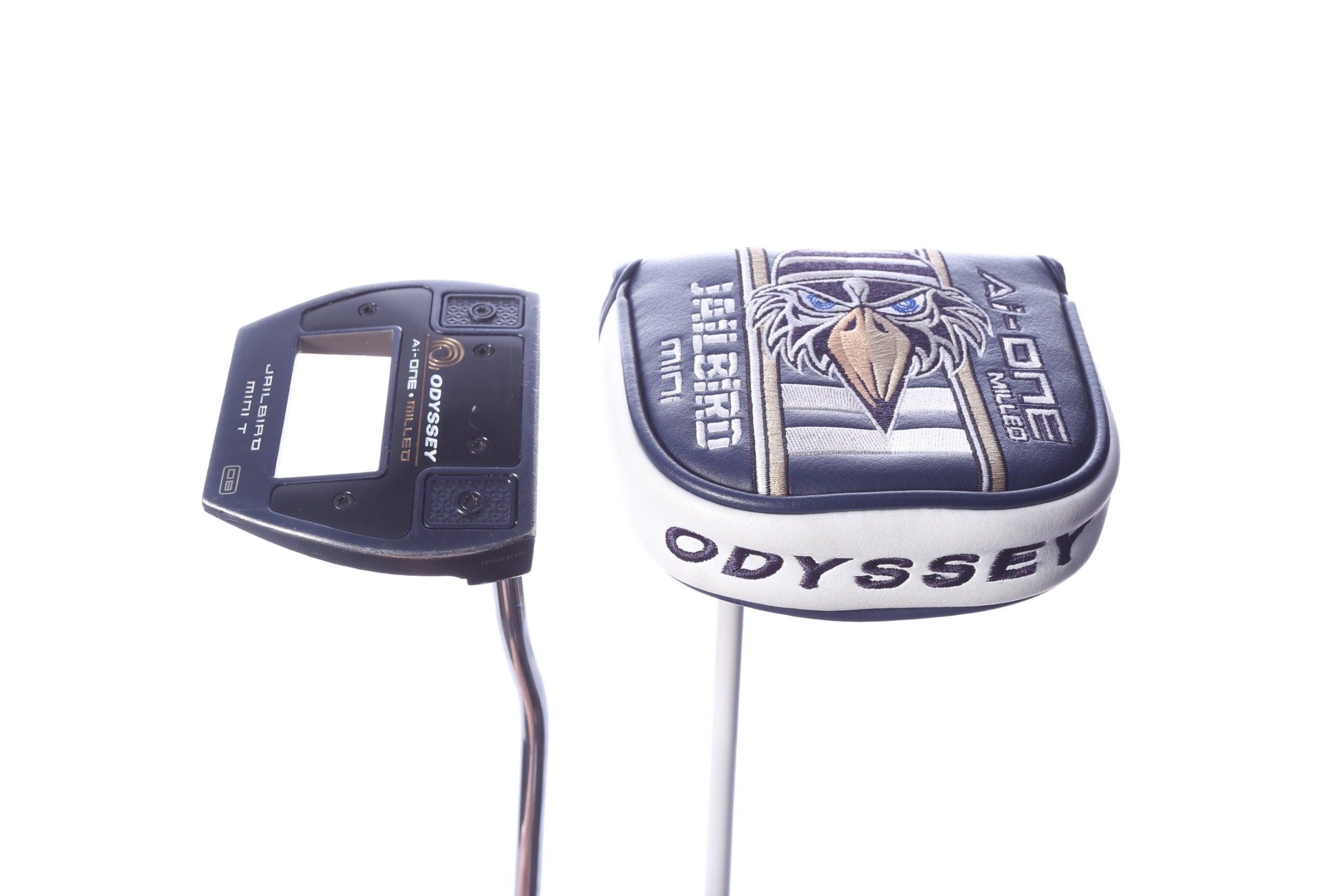 Used Odyssey Ai-ONE Milled Jailbird Mini T Putter - Right-Handed - 34 in - Mallet-Next Round