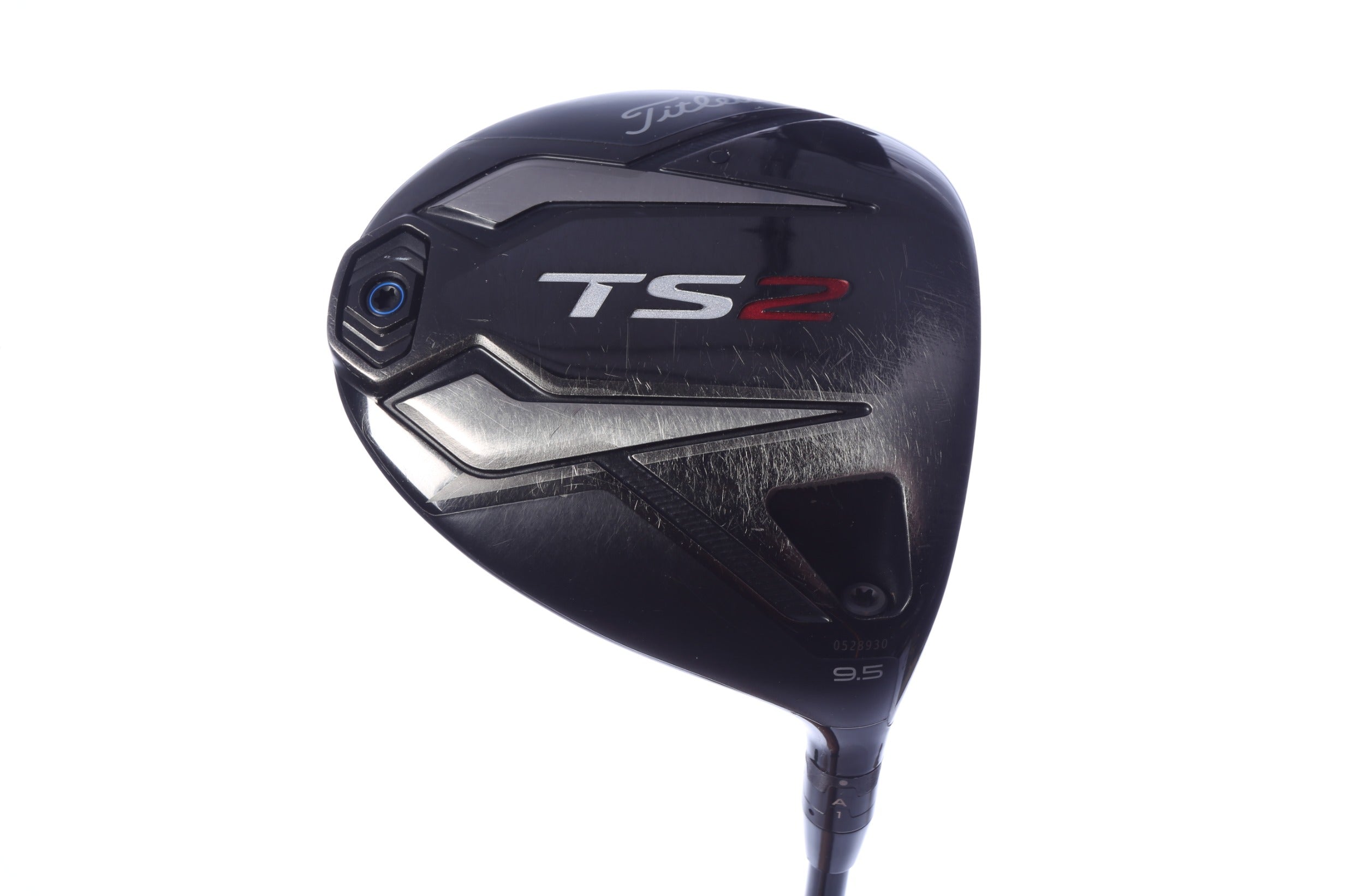 Used Titleist TS2 Driver - 9.5 Degrees - Stiff Flex Mitsubishi Kuro Kage SFW Black - Right-Handed