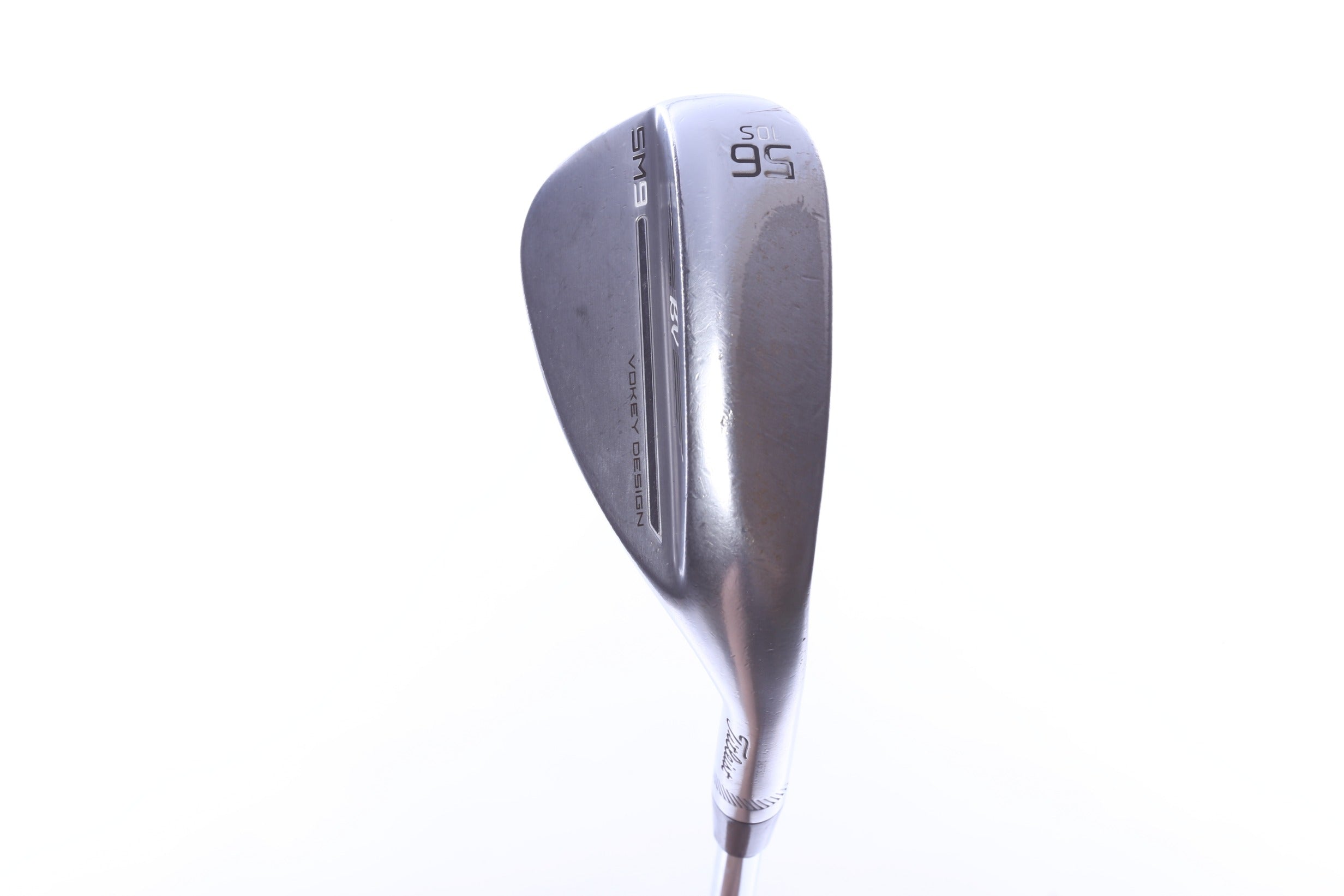 Used Titleist Vokey SM9 Tour Chrome Sand Wedge - Right-Handed - 56 Degrees - Wedge Flex-Next Round