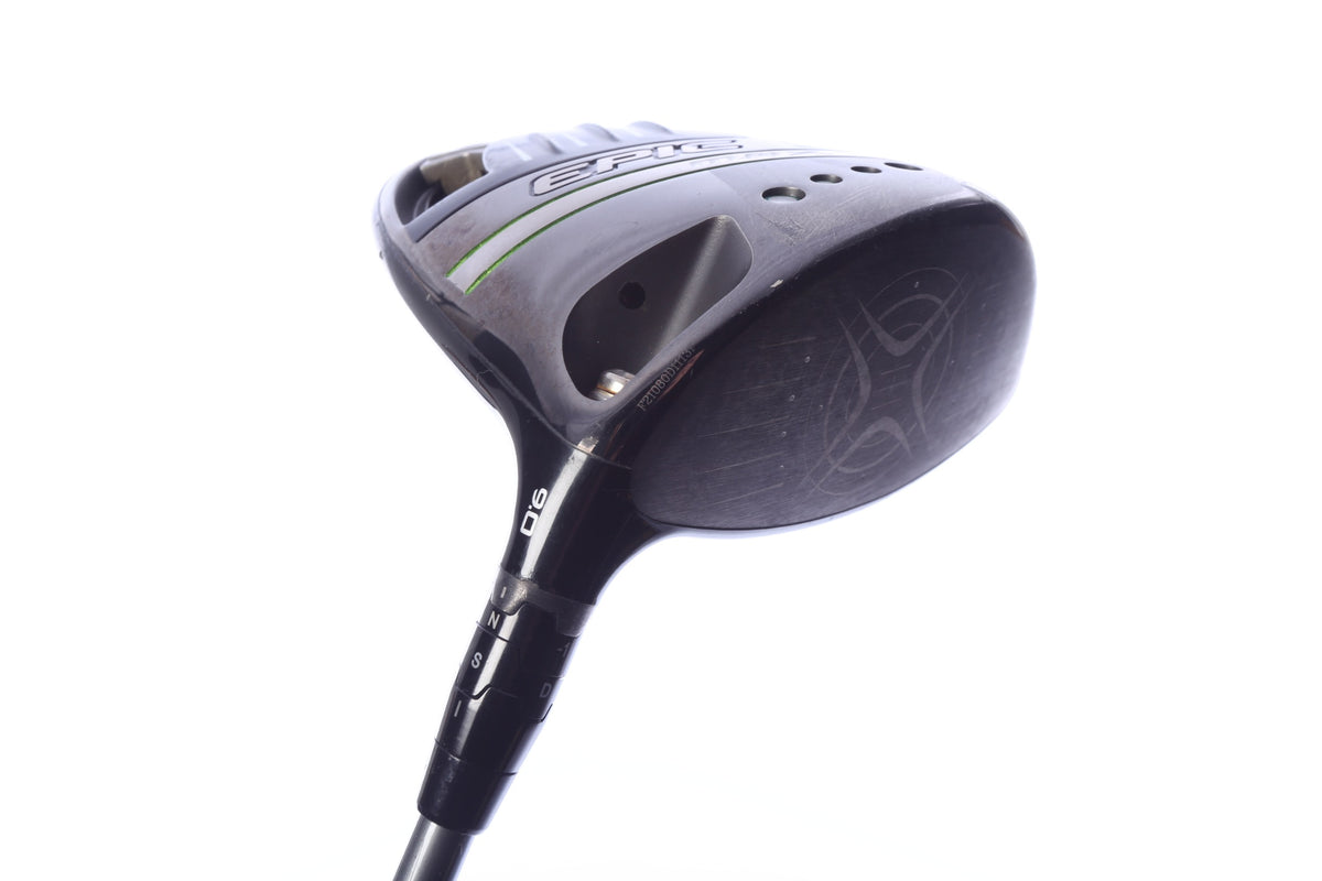 Used Callaway Epic MAX Driver - 9 Degrees - Stiff Flex Project X Denali Frost Blue - Right-Handed