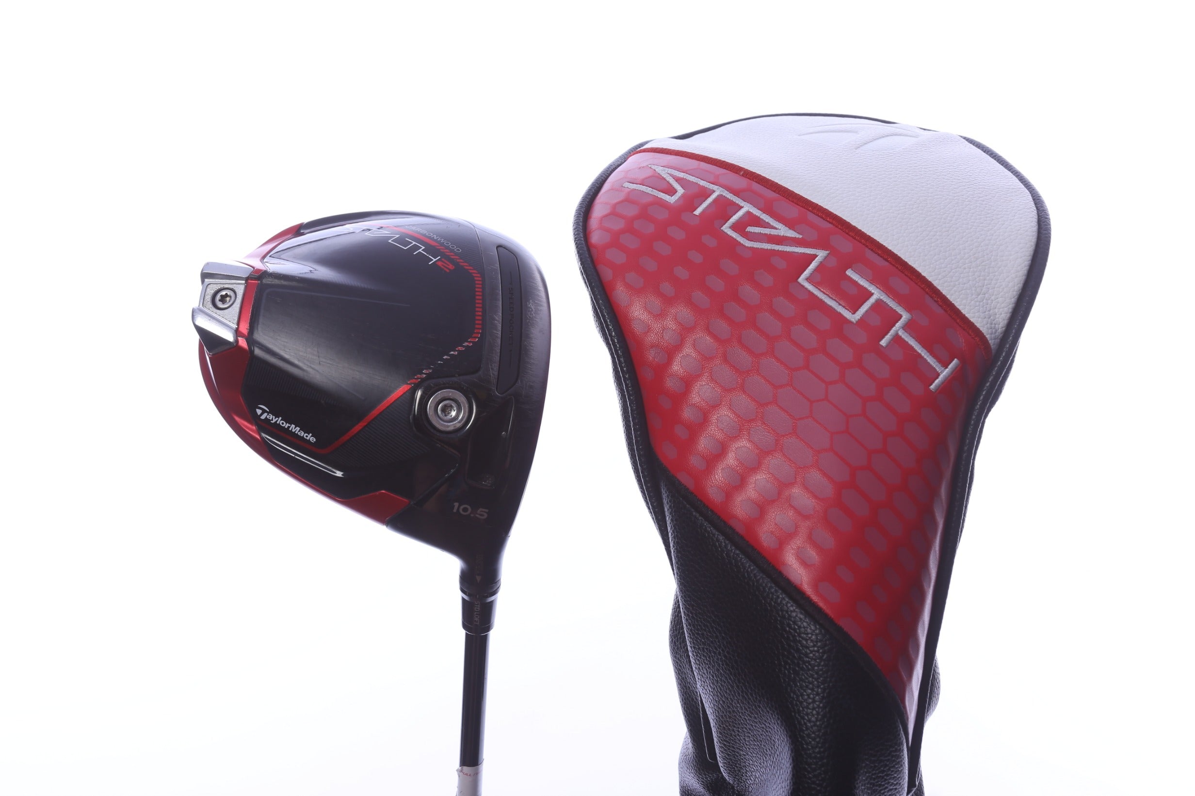 Used TaylorMade STEALTH 2 Driver - 10.5 Degrees - Regular Flex Fujikura Ventus Red - Right-Handed
