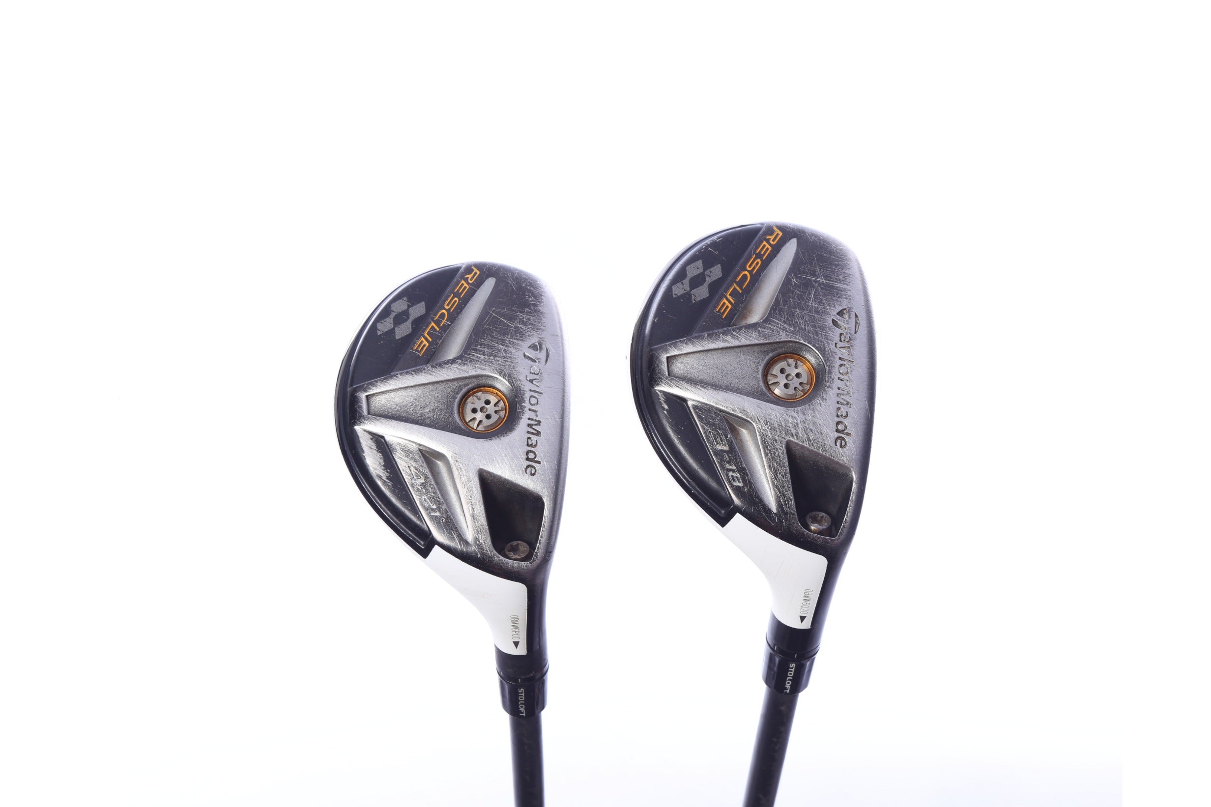 Used TaylorMade Rescue 2011 Hybrid Set - Right-Handed - 3H, 4H - Stiff Flex