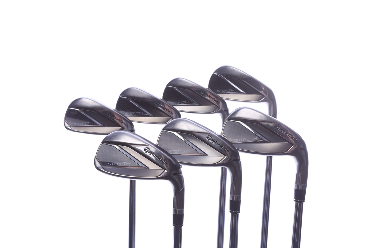 Used TaylorMade STEALTH Iron Set - Right-Handed - 4-PW - Extra Stiff Flex