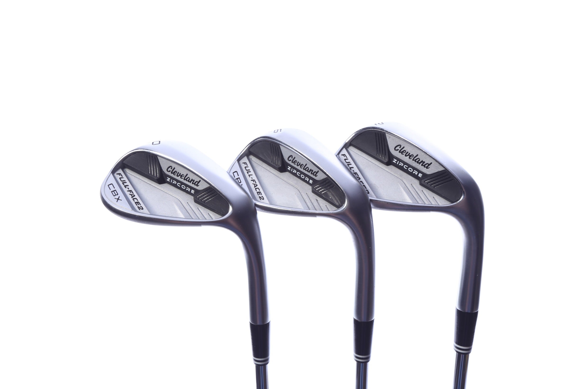 Used Cleveland CBX Full Face 2 Wedge Set - Right-Handed - 52*, 56*, 60* - Wedge Flex