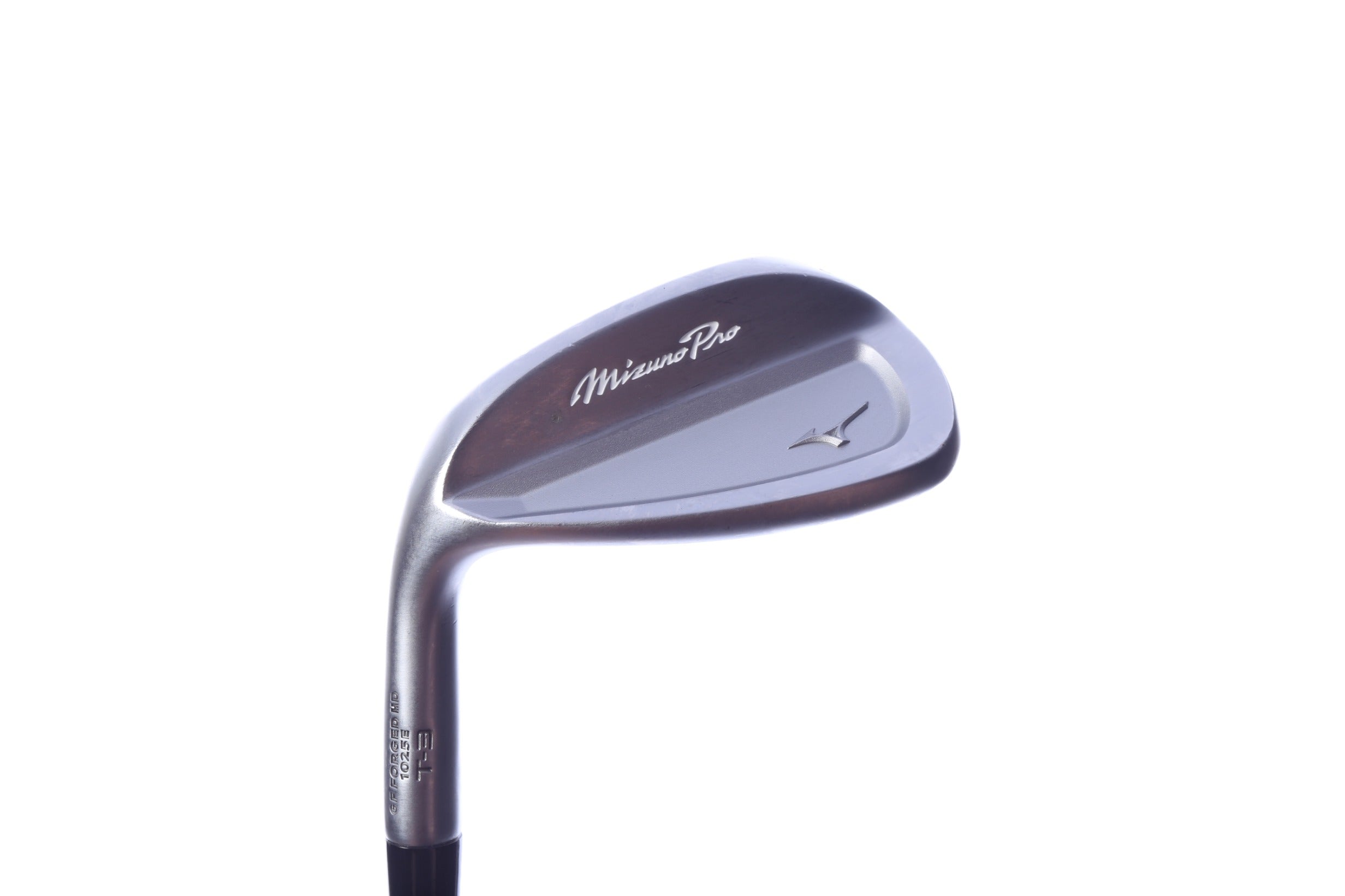 Used Mizuno Pro T-3 Soft White Satin Pitching Wedge - Left-Handed - 46 Degrees - Regular Flex