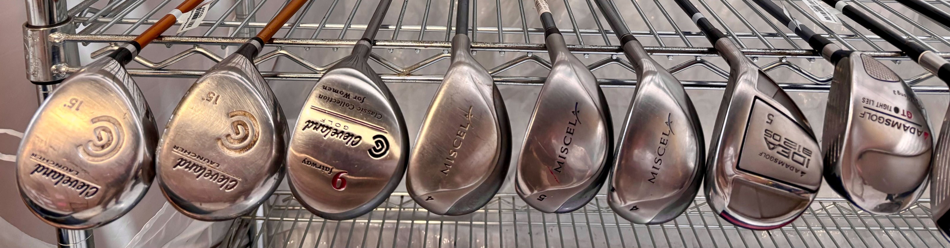 Wholesale Lot of 30 Golf Clubs - Assorted Fairway Woods-Next Round