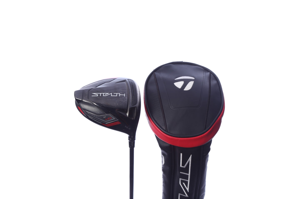 Used TaylorMade STEALTH HD Driver - 10.5 Degrees - Regular Flex Fujikura Air Speeder - Right-Handed