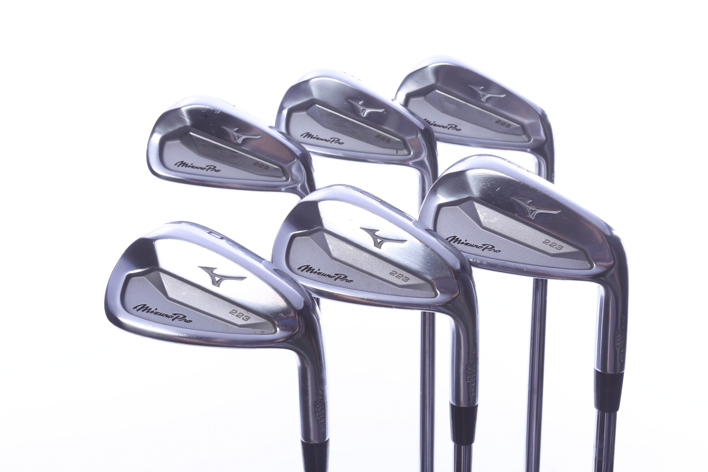 Used Mizuno Pro 223 Iron Set - Right-Handed - 5-PW - Extra Stiff Flex-Next Round