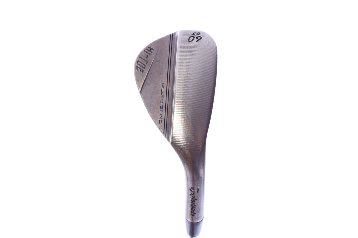 Used TaylorMade Milled Grind HI-TOE 3 Copper Lob Wedge - Right-Handed - 60 Degrees - Wedge Flex