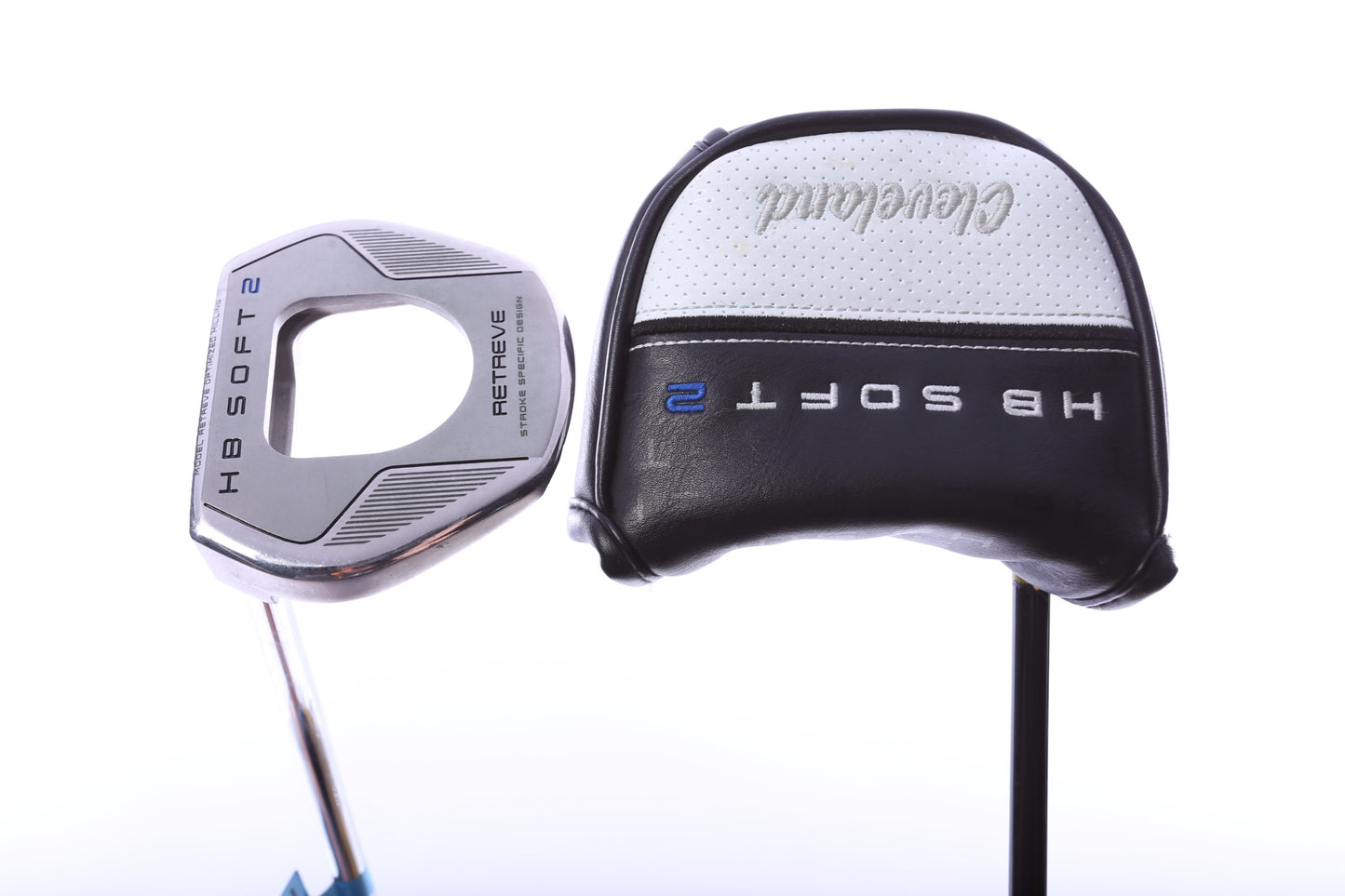 Used Cleveland HB Soft 2 Retreve Putter - Left-Handed - 33.25 in - Mallet-Next Round