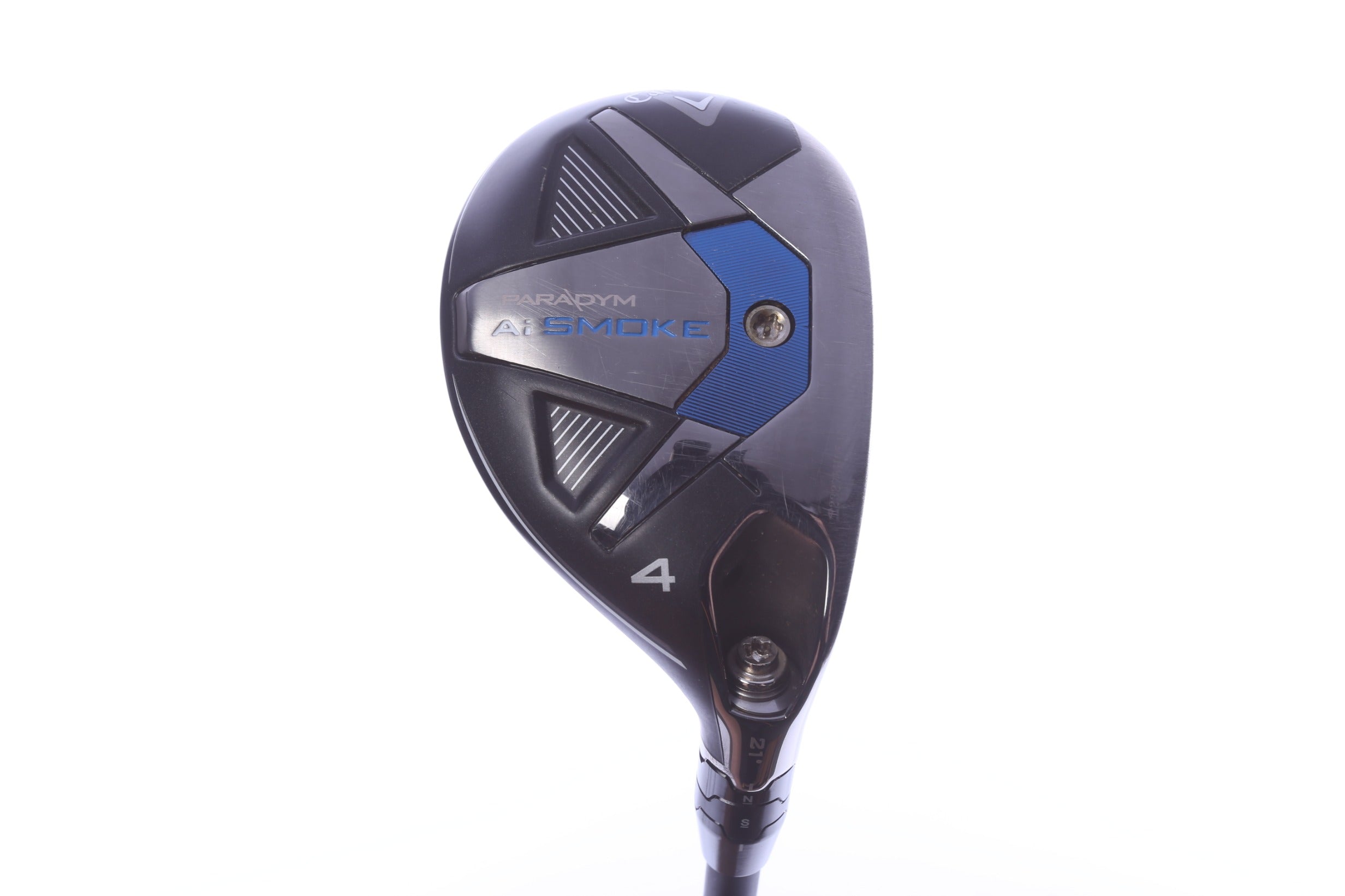 Used Callaway Paradym Ai Smoke 4H Hybrid - Right-Handed - 21 Degrees - Stiff Flex