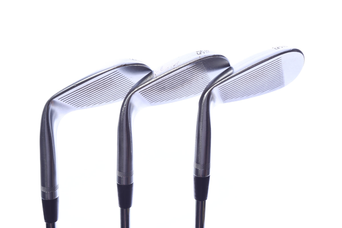 Used Titleist Vokey SM8 Tour Chrome Wedge Set - Right-Handed - 50*, 54*, 60* - Regular Flex