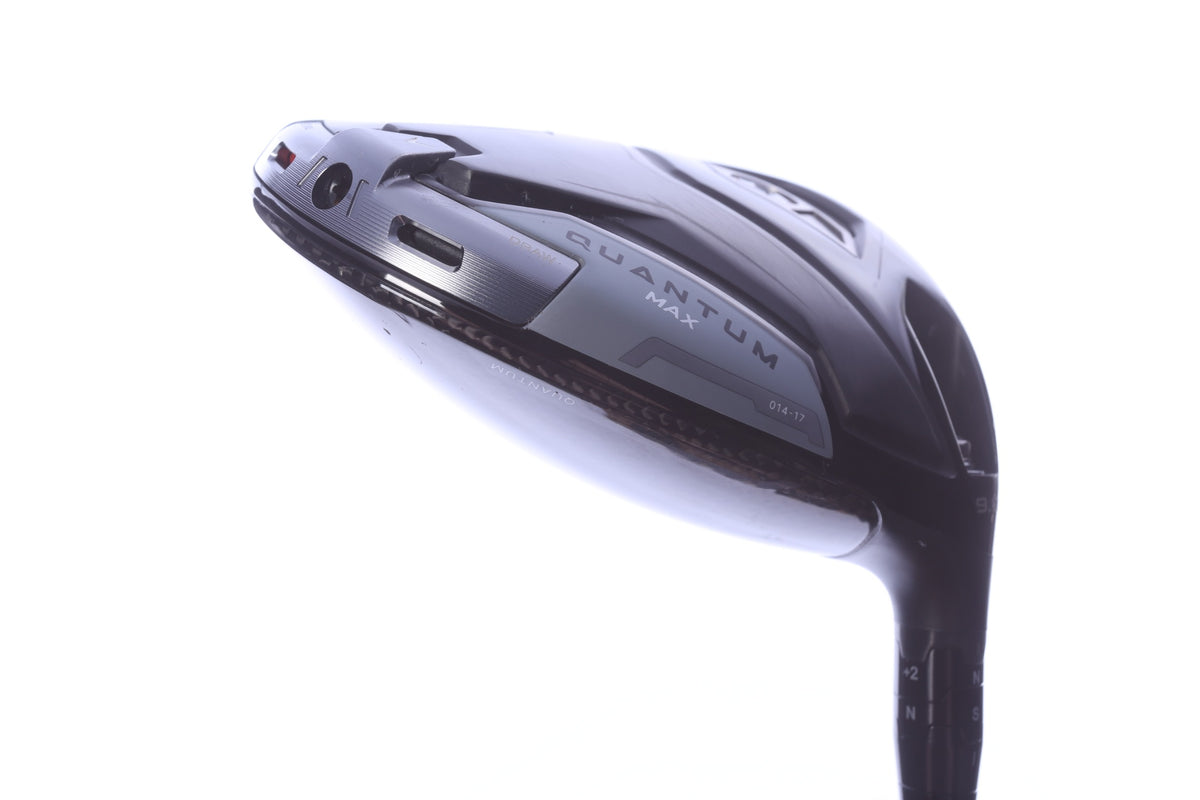 Used Callaway Quantum MAX Driver - 9 Degrees - Stiff Flex Project X DENALI Frost Silver - Right-Handed