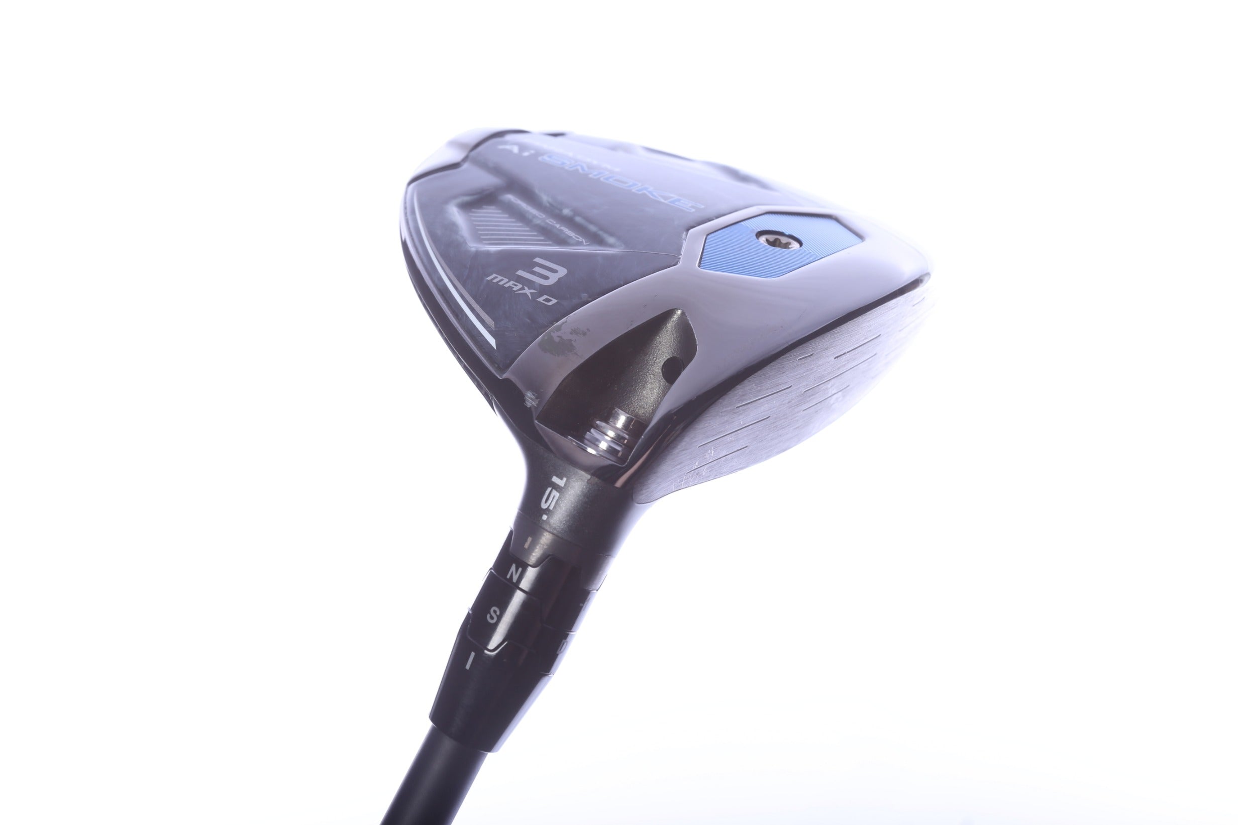 Used Callaway Paradym Ai Smoke MAX D 3-Wood - Right-Handed - 15 Degrees - Stiff Flex