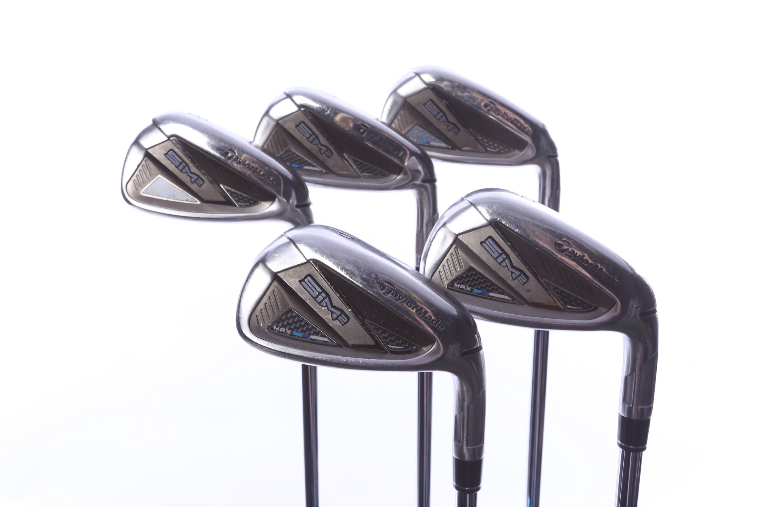 Used TaylorMade SIM2 MAX Iron Set - Right-Handed - 6-PW - Stiff Flex-Next Round