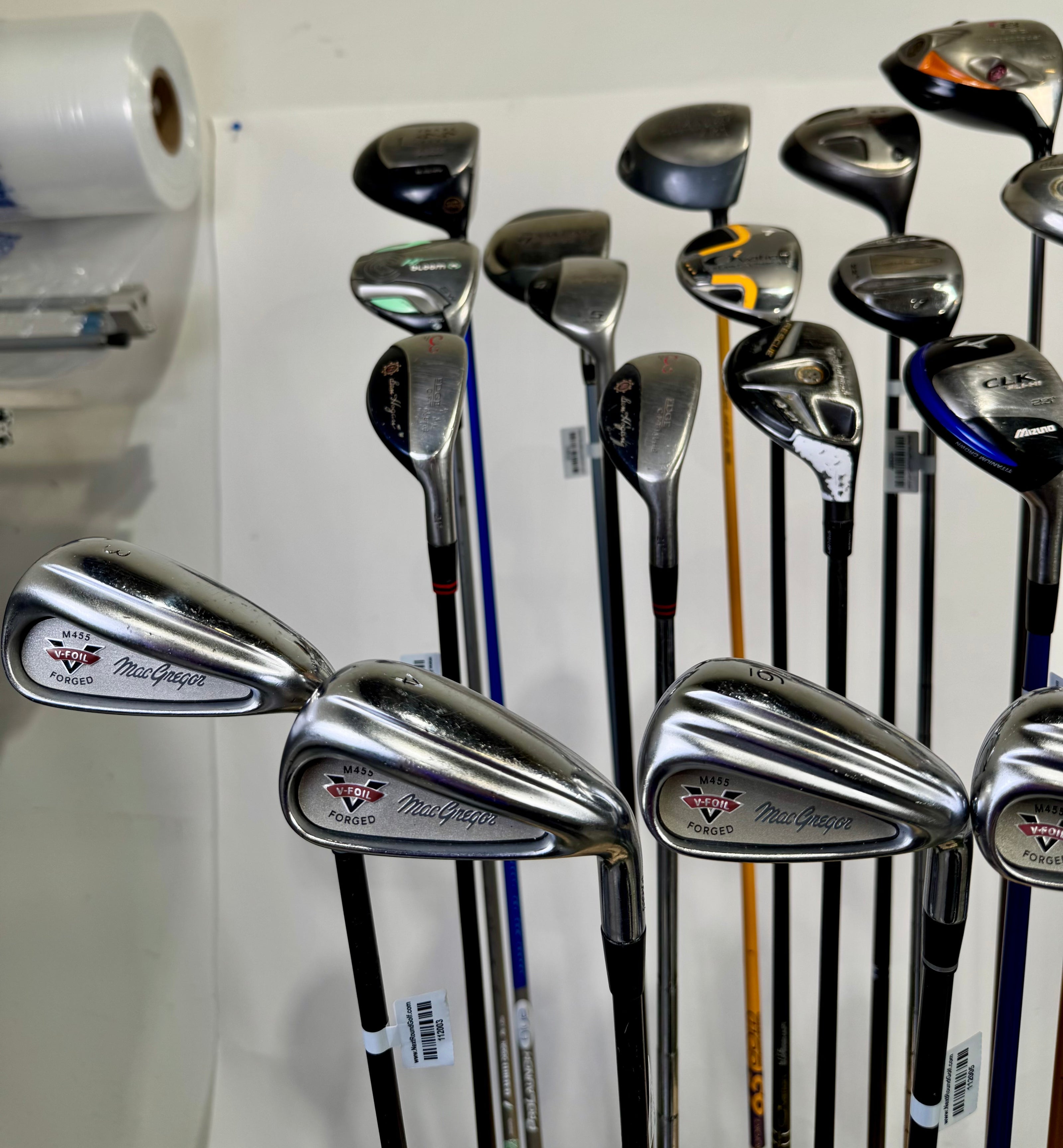 Wholesale Lot of 24 Drivers, Fairway Woods, Hybrids, And Single Irons.-Next Round