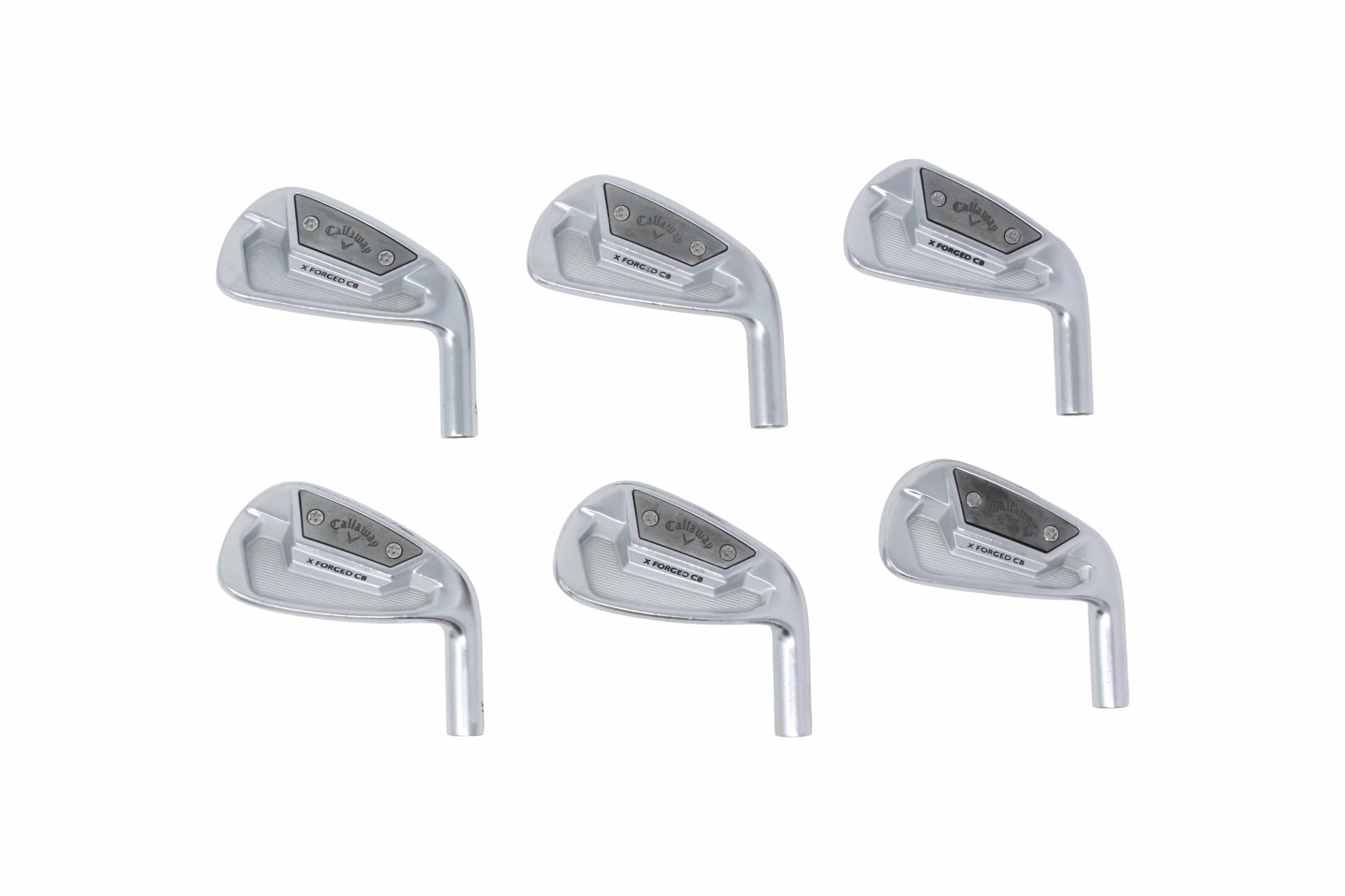 Used Callaway X Forged CB 21 Iron Set - HEAD ONLY - Right-Handed - 4-9