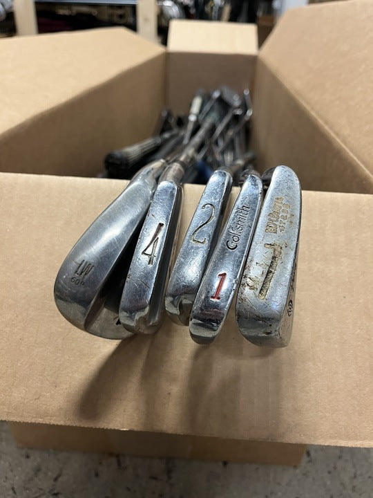 Wholesale Lot of 50 Single Irons. Wilson, RAM, Warrior-Next Round