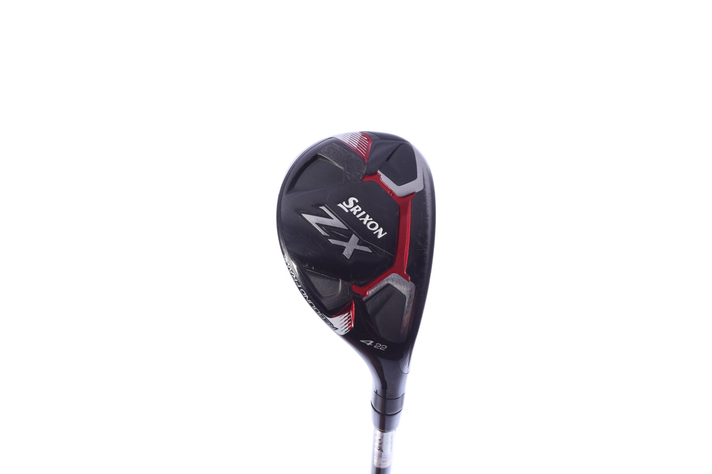 Used Srixon ZX 4H Hybrid - Right-Handed - 22 Degrees - Stiff Flex