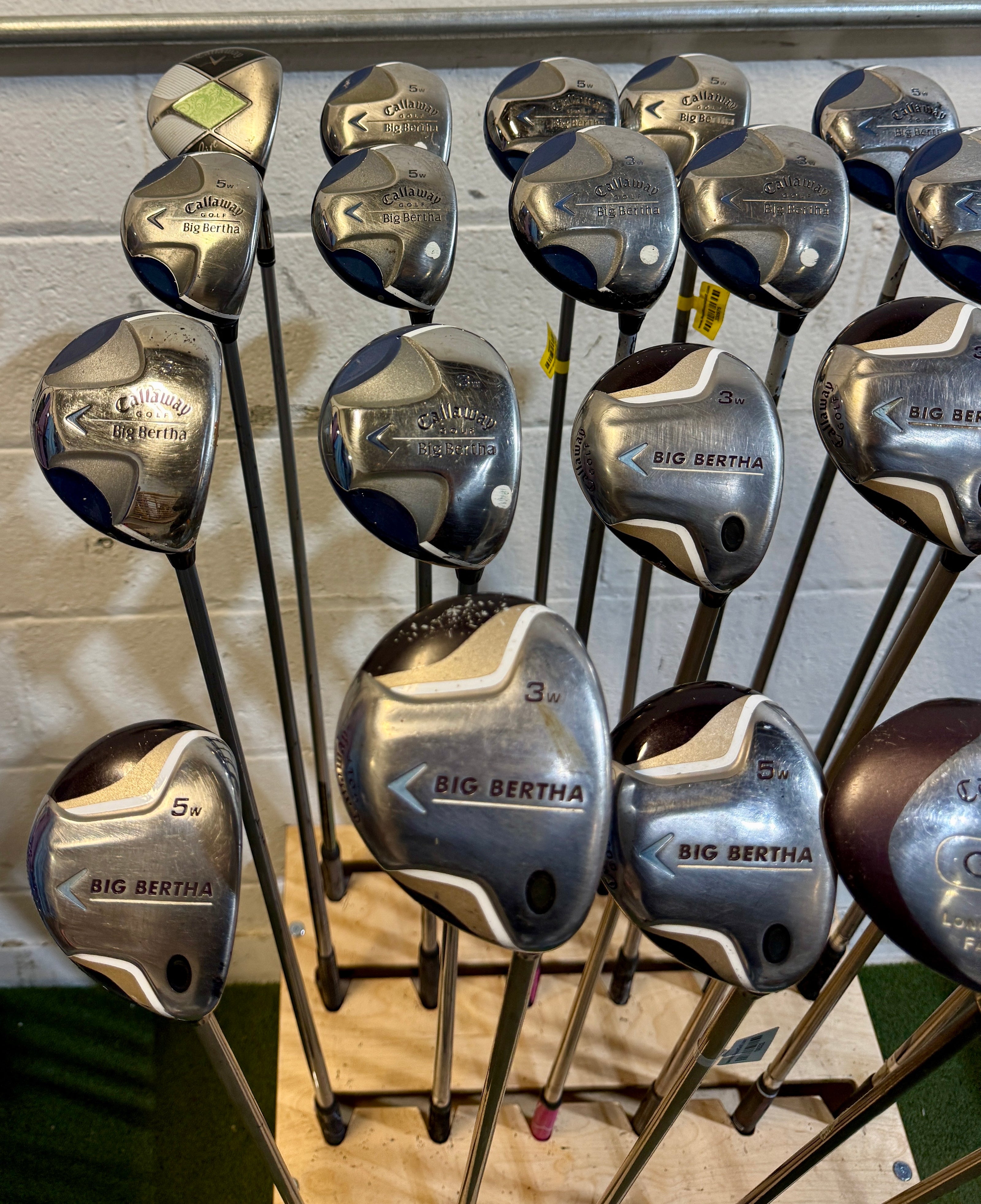 Wholesale Lot of 30 Golf Clubs - Callaway Fairway Woods-Next Round