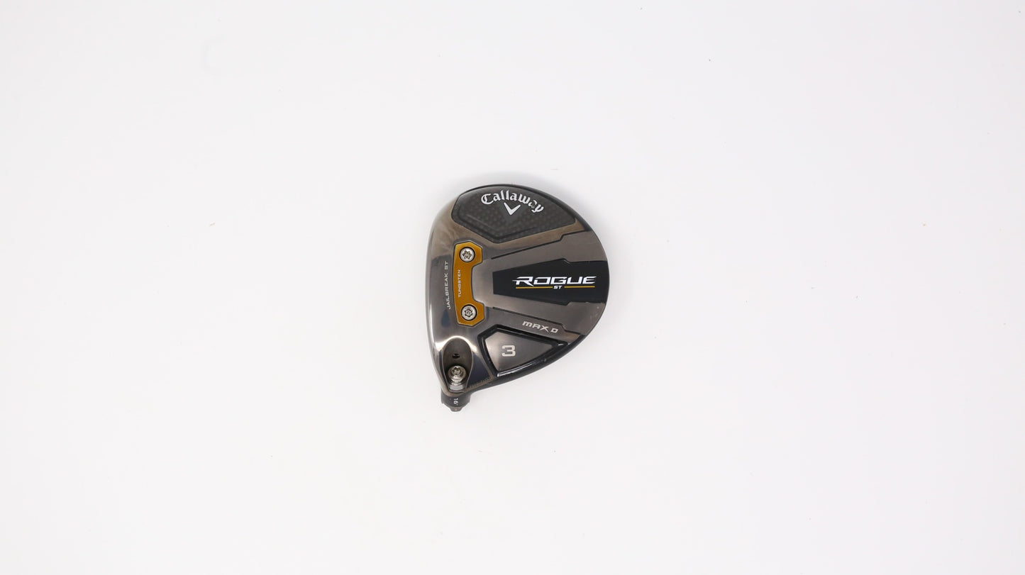 Used Callaway Rogue ST Max Draw Fairway Wood - HEAD ONLY - Left-Handed - 16 Degrees-Next Round