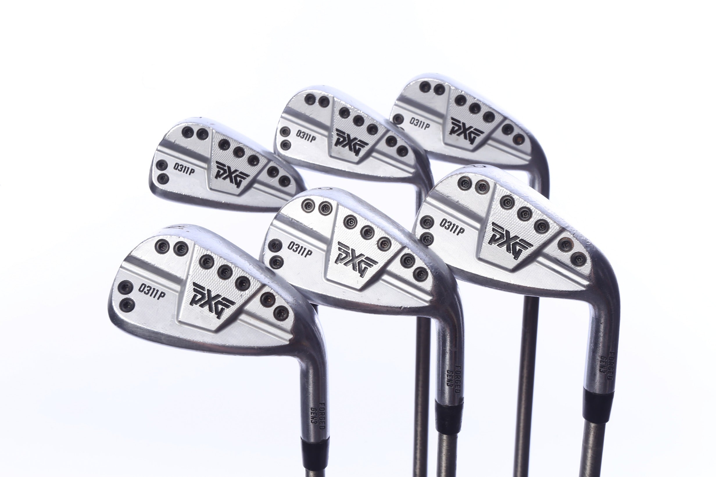 Used PXG 0311 P GEN3 Iron Set - Right-Handed - 5-PW - Stiff Flex