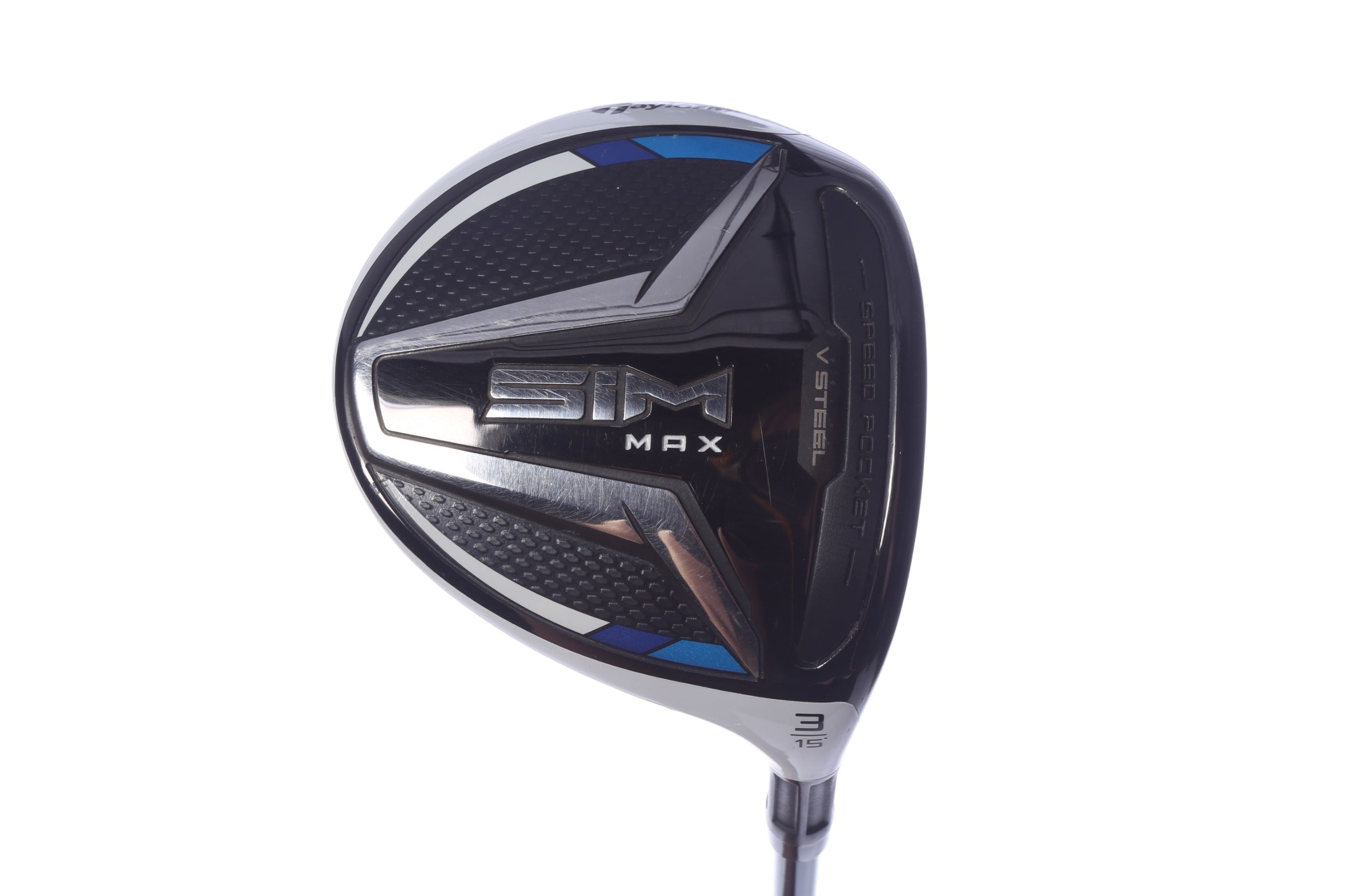 Used TaylorMade SIM MAX 3-Wood - Right-Handed - 15 Degrees - Regular Flex-Next Round
