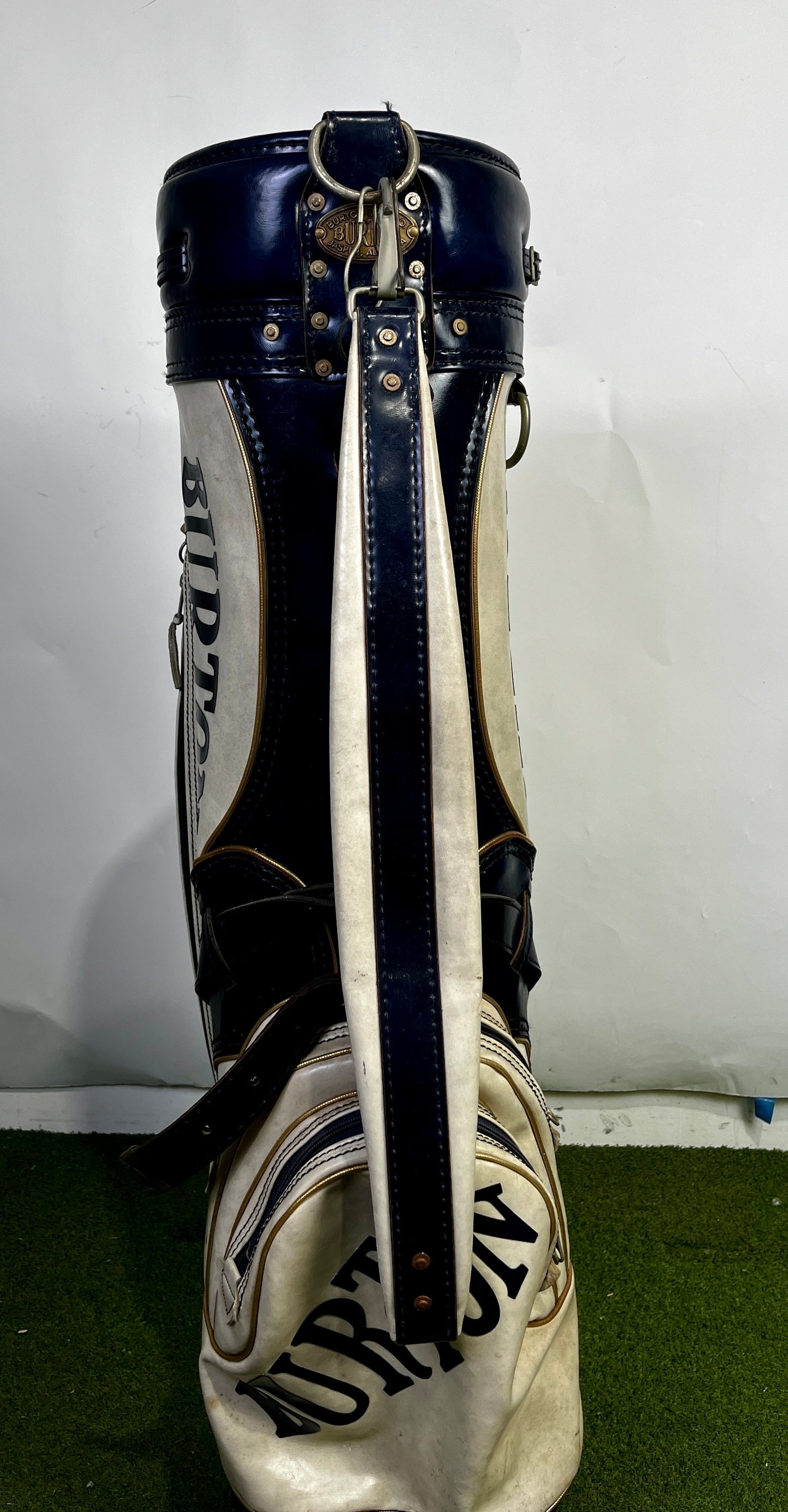 Burton Golf Bag - 3 Dividers 4 Pockets- Blue and White-Next Round