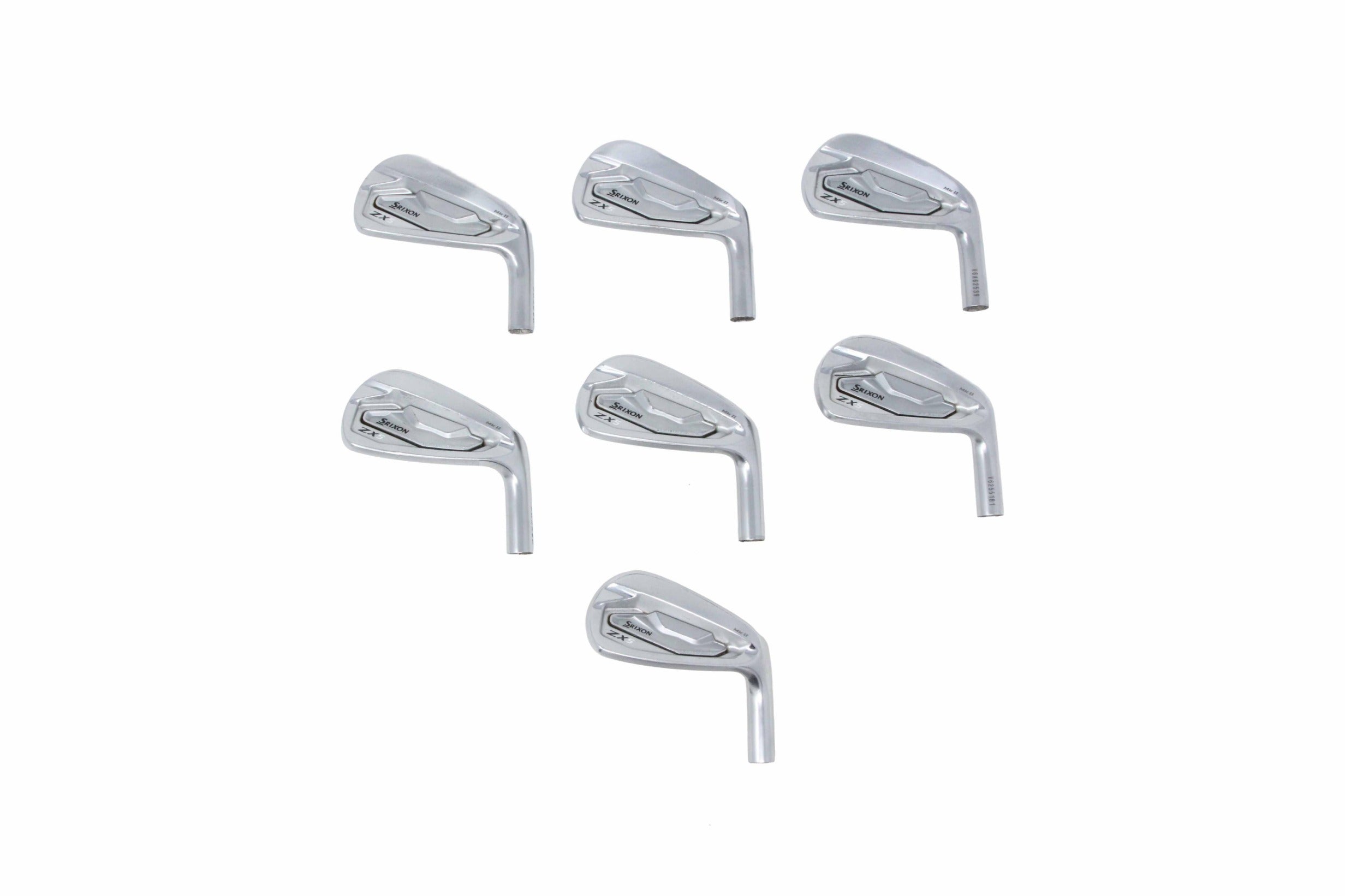Used Srixon ZX5 MKII Iron Set - HEAD ONLY - Right-Handed - 4-PW