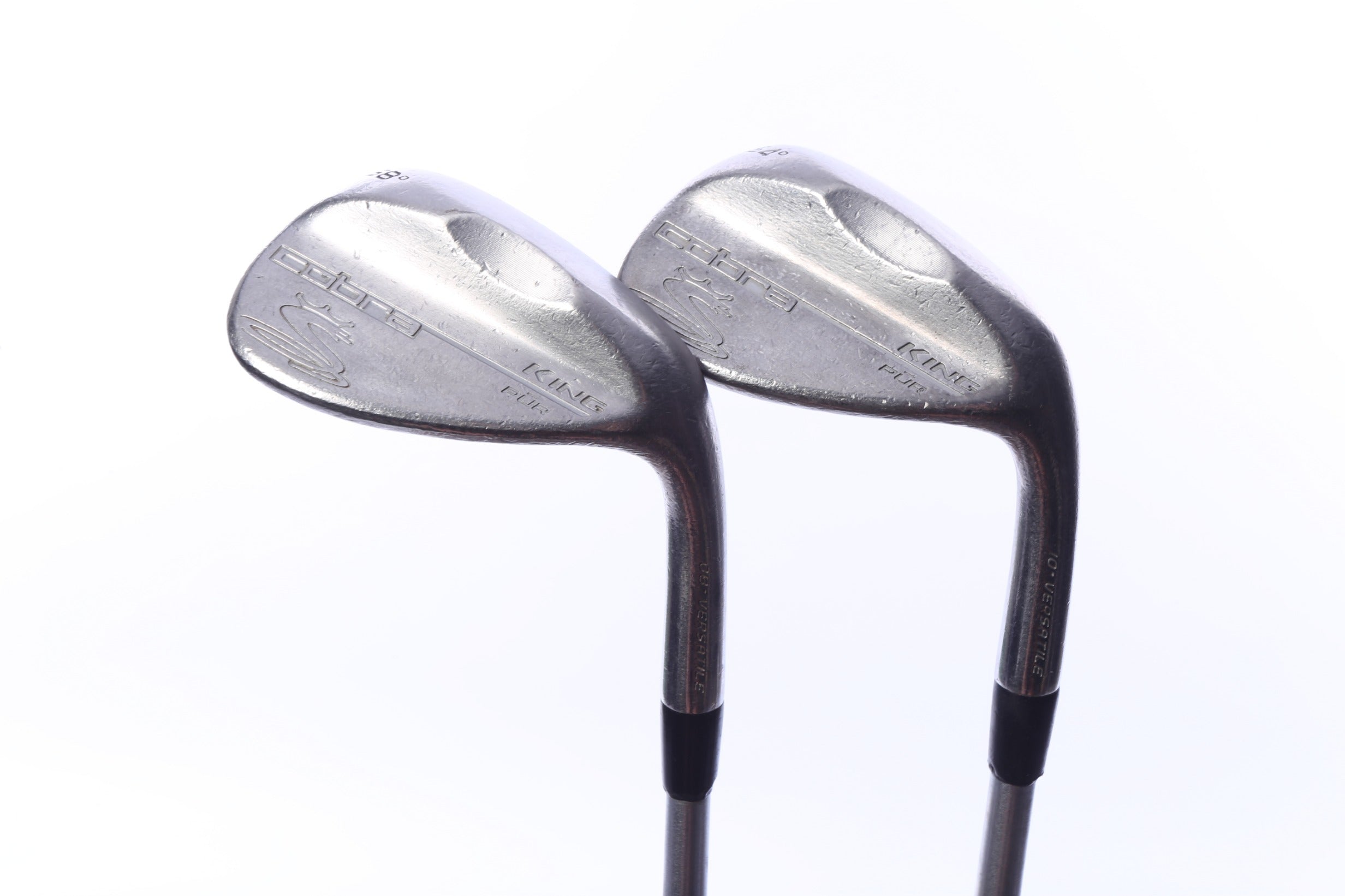 Used Cobra King Pur Classic Grind Wedge Set - Right-Handed - 54*, 58* - Stiff Flex