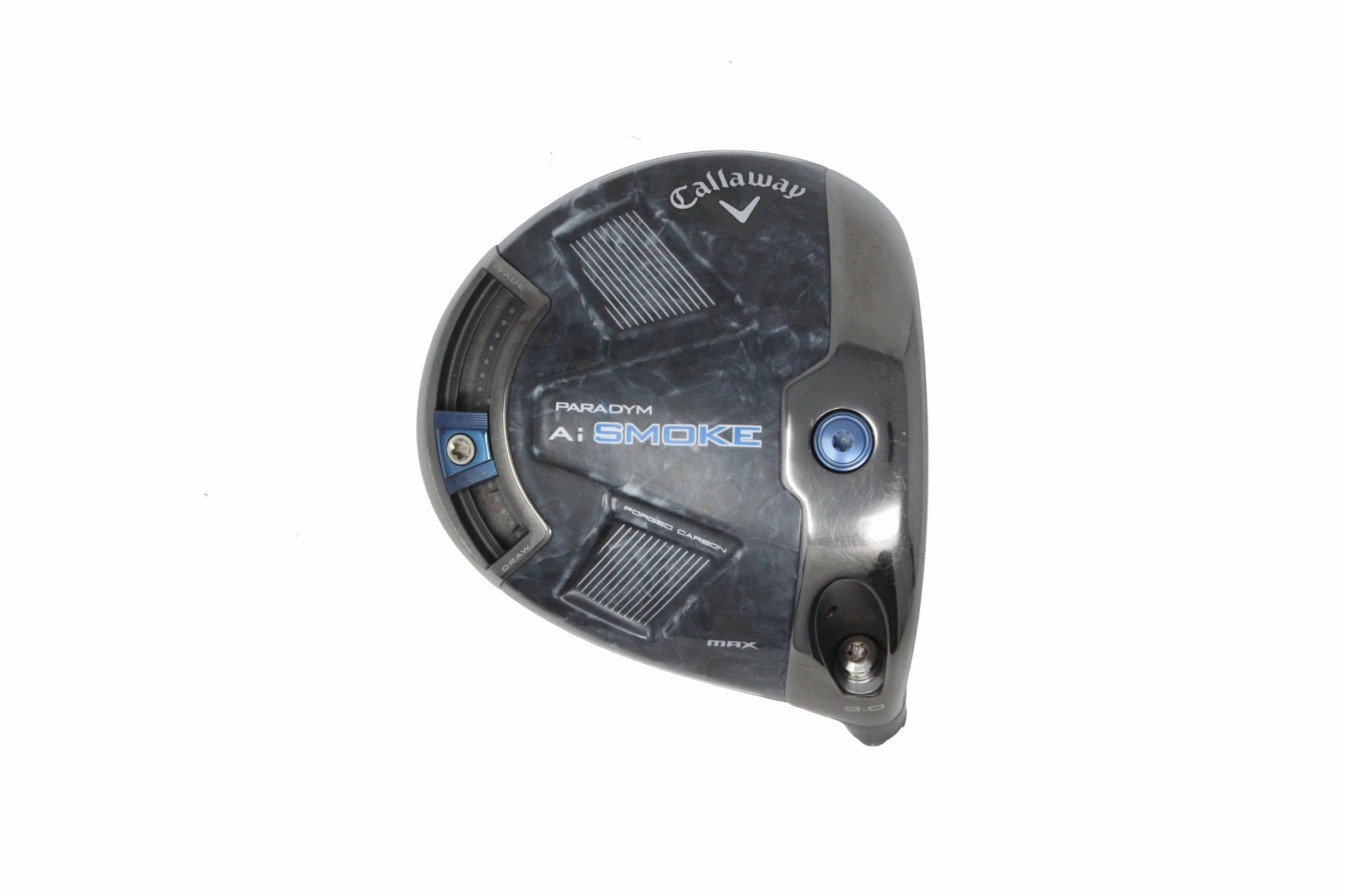 Used Callaway Paradym Ai Smoke MAX Driver - HEAD ONLY - Right-Handed - 9 Degrees