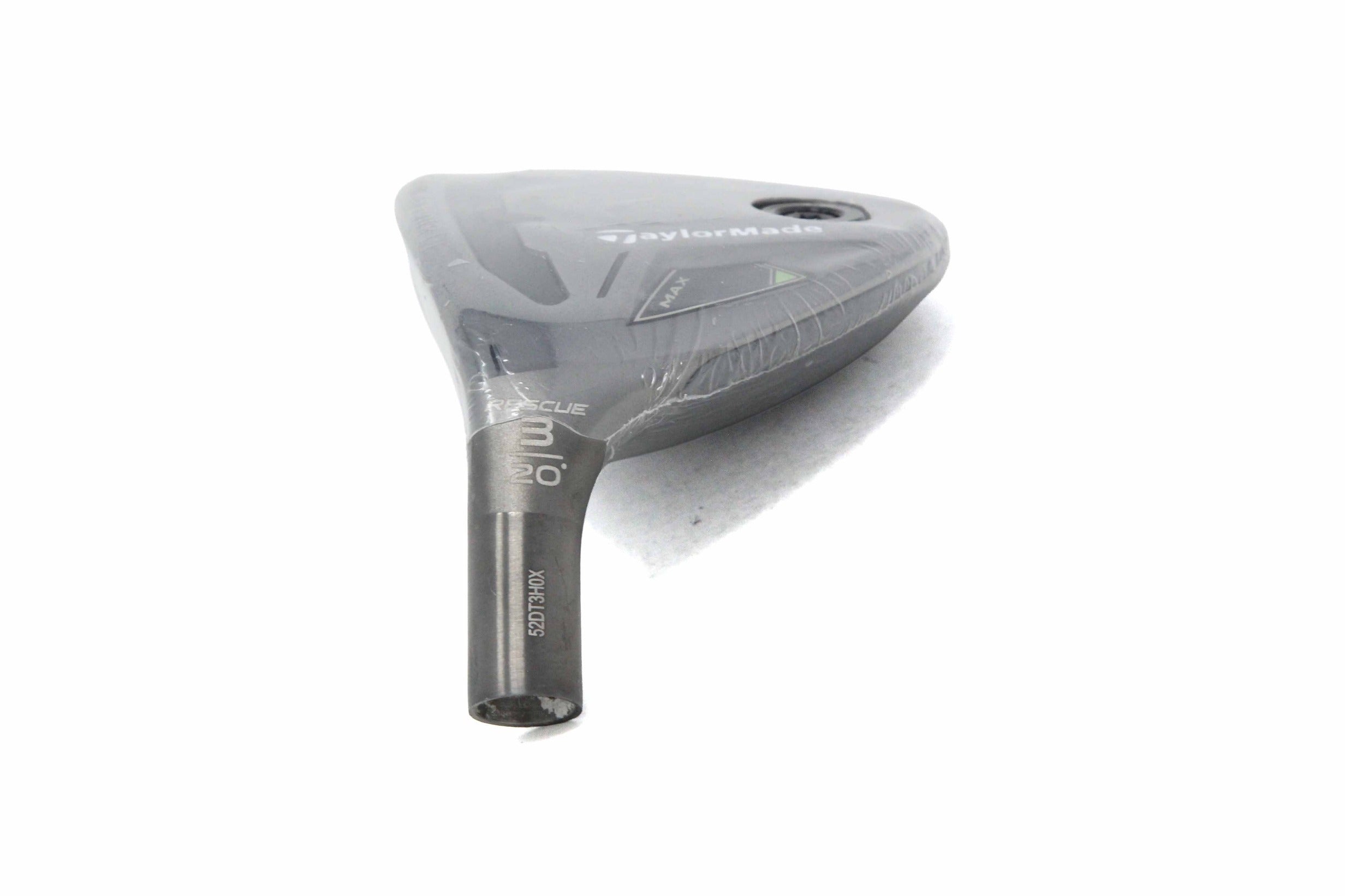 Used TaylorMade Qi35 MAX Rescue 3H - HEAD ONLY - Left-Handed - 20 Degrees