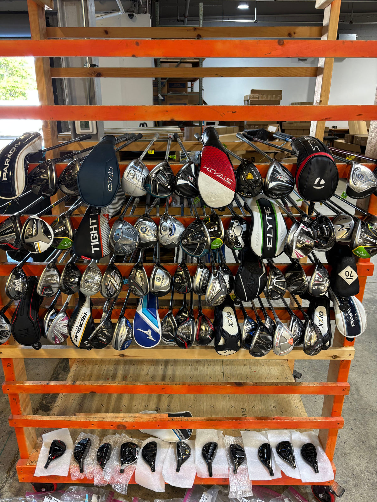 Wholesale Lot 2 — 82 Fairway Woods & Hybrids · $7,367 Retail Value
