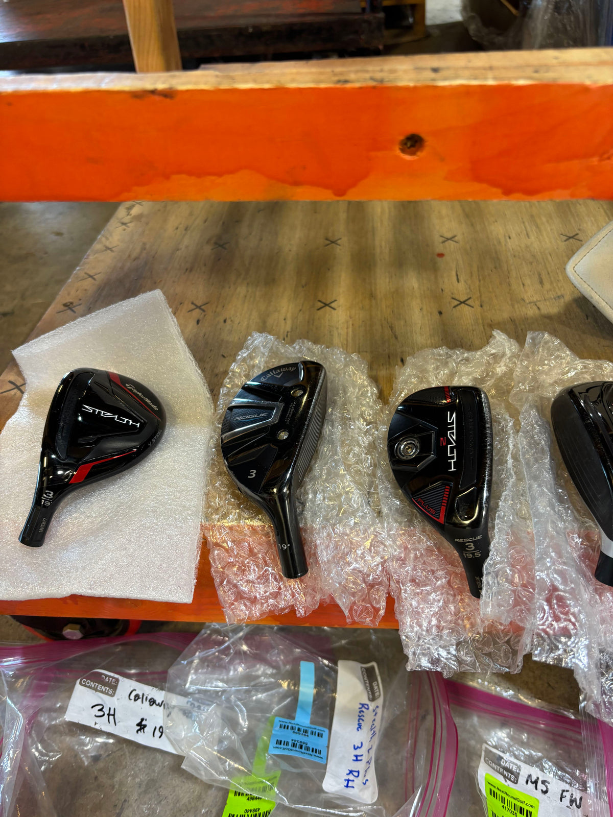Wholesale Lot 2 — 82 Fairway Woods & Hybrids · $7,367 Retail Value