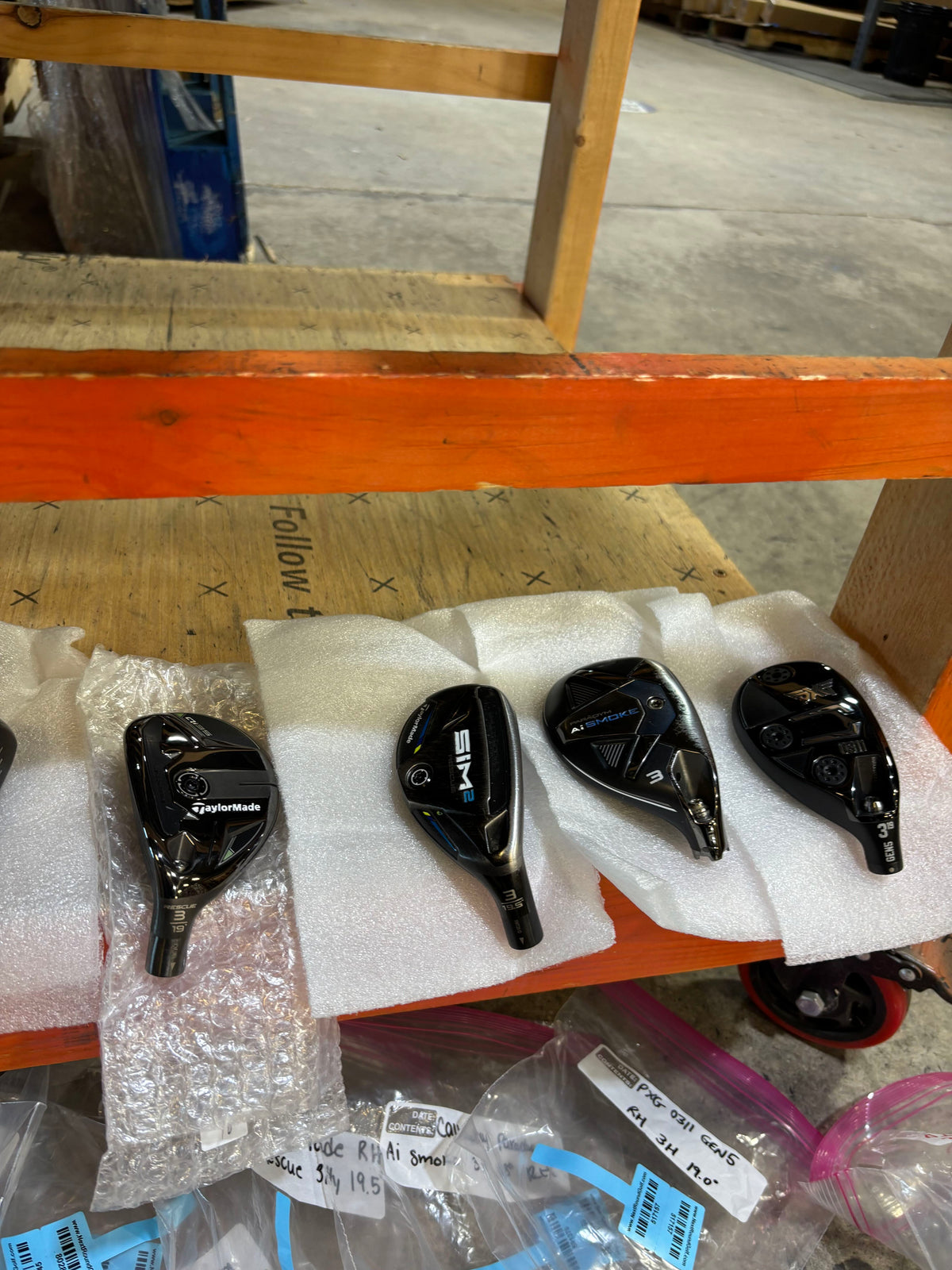 Wholesale Lot 2 — 82 Fairway Woods & Hybrids · $7,367 Retail Value