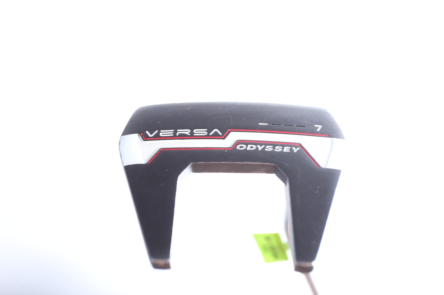 Used Odyssey Versa #7 Black Putter - Right-Handed - 35.5 in - Mallet-Next Round