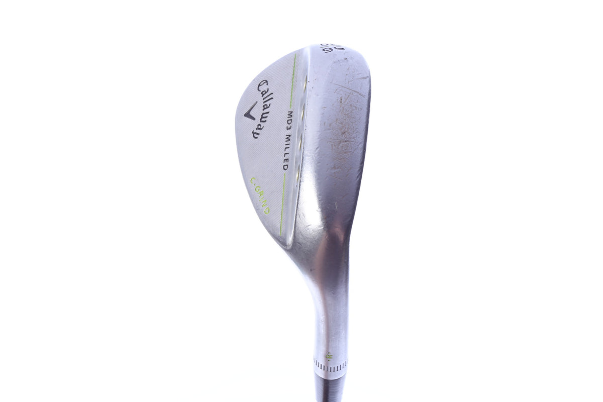Used Callaway MD3 Milled Chrome Sand Wedge - Right-Handed - 56 Degrees - Stiff Flex
