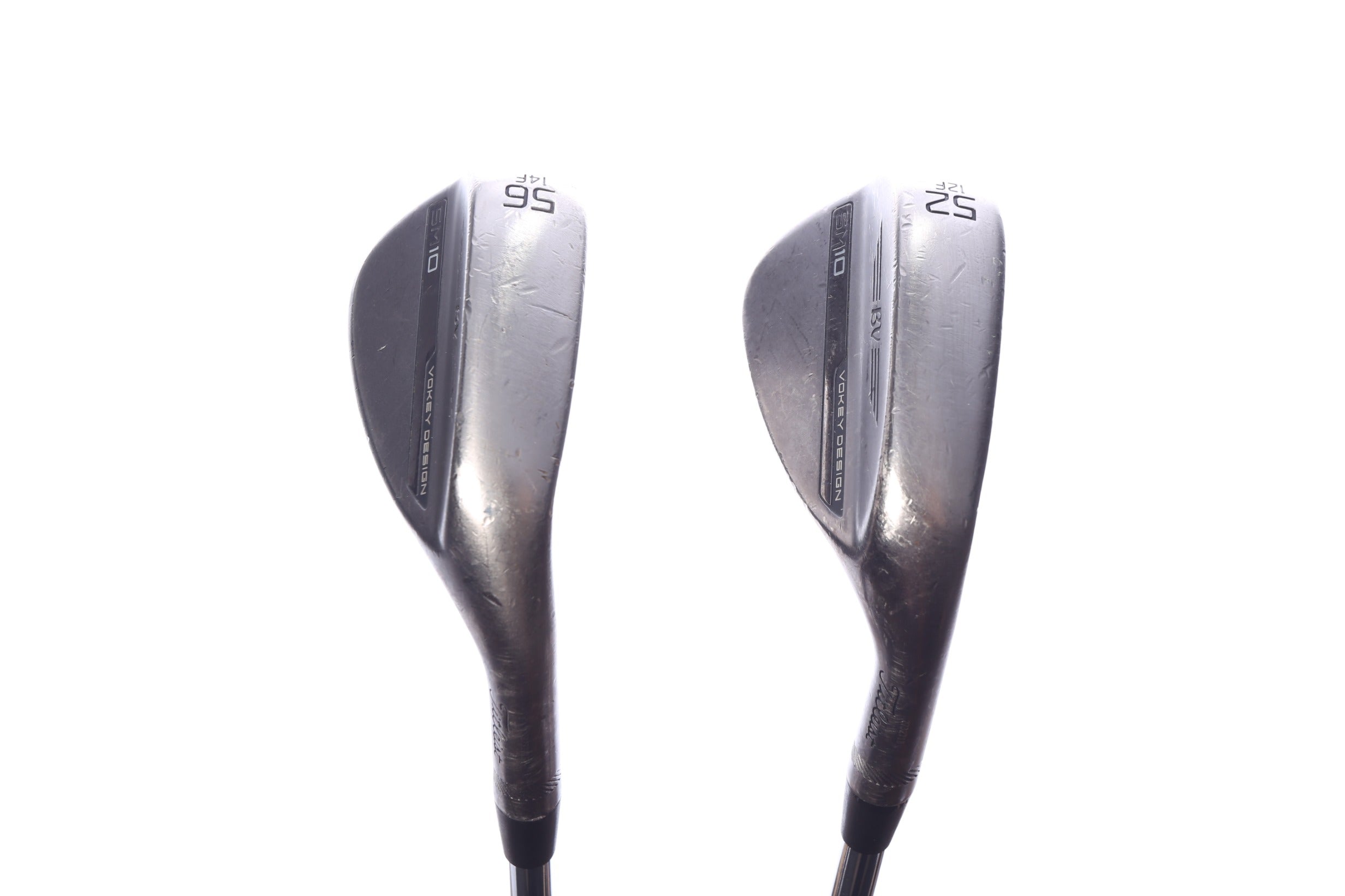 Used Titleist Vokey SM10 Nickel Wedge Set - Right-Handed - 52*, 56* - Regular Flex-Next Round