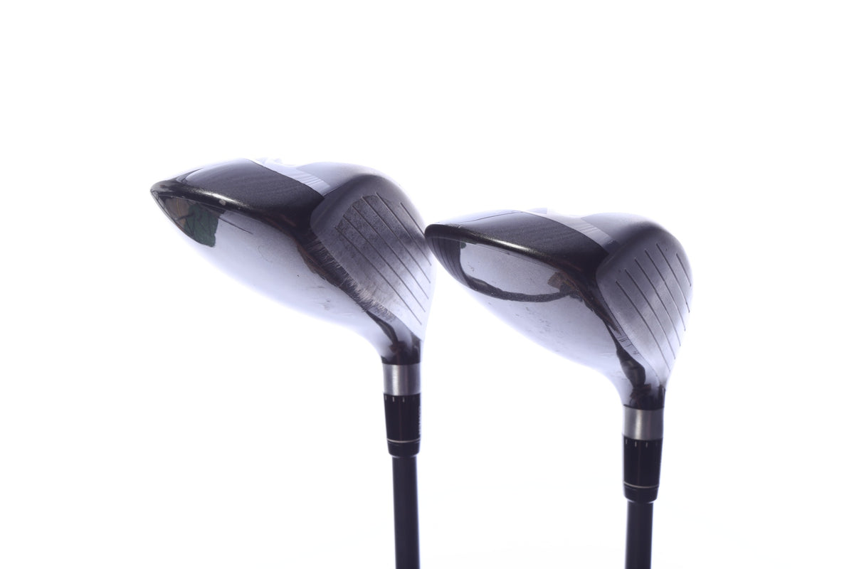 Used TaylorMade SLDR Wood Set - Left-Handed - 3W, 5W - Stiff Flex