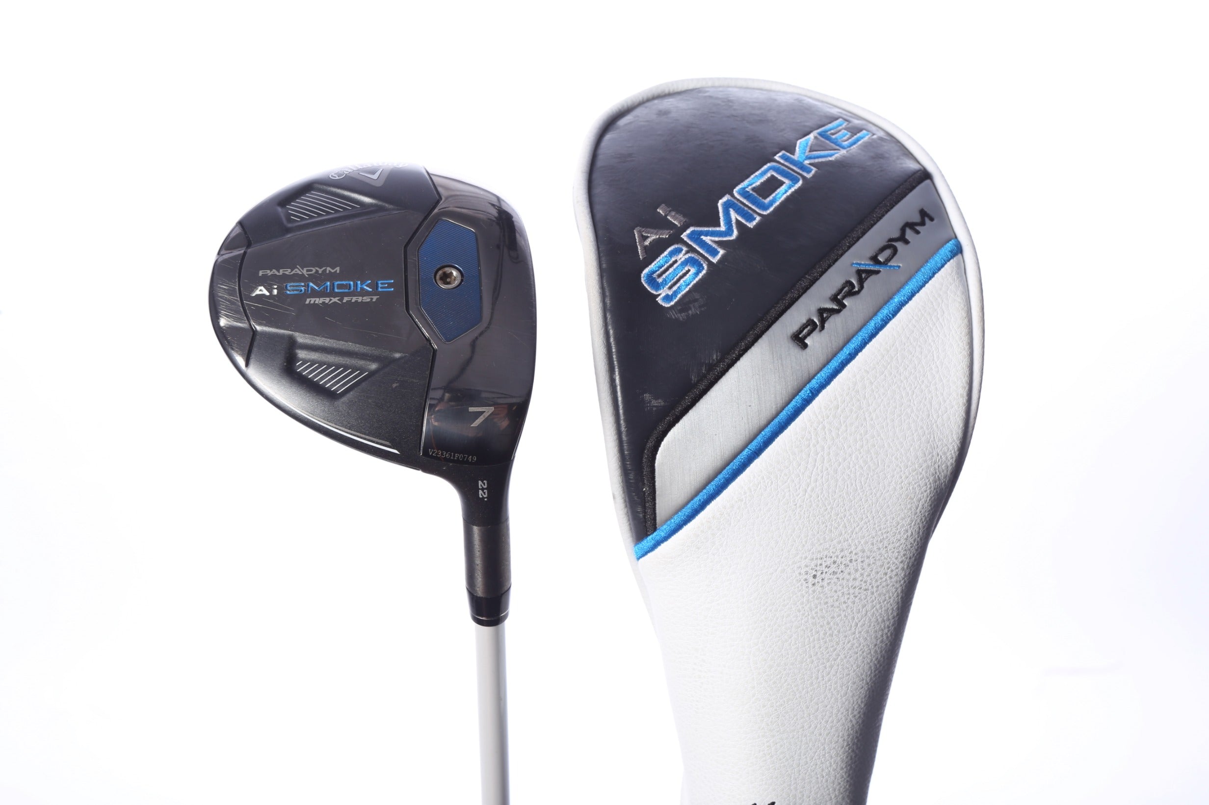 Used Callaway Paradym Ai Smoke MAX Fast 7-Wood - Right-Handed - 22 Degrees - Ladies Flex-Next Round