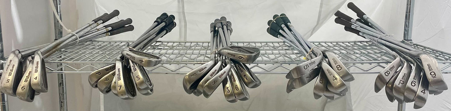 Wilson Iron sets - Wholesale lot of 5 Full Iron sets-Next Round