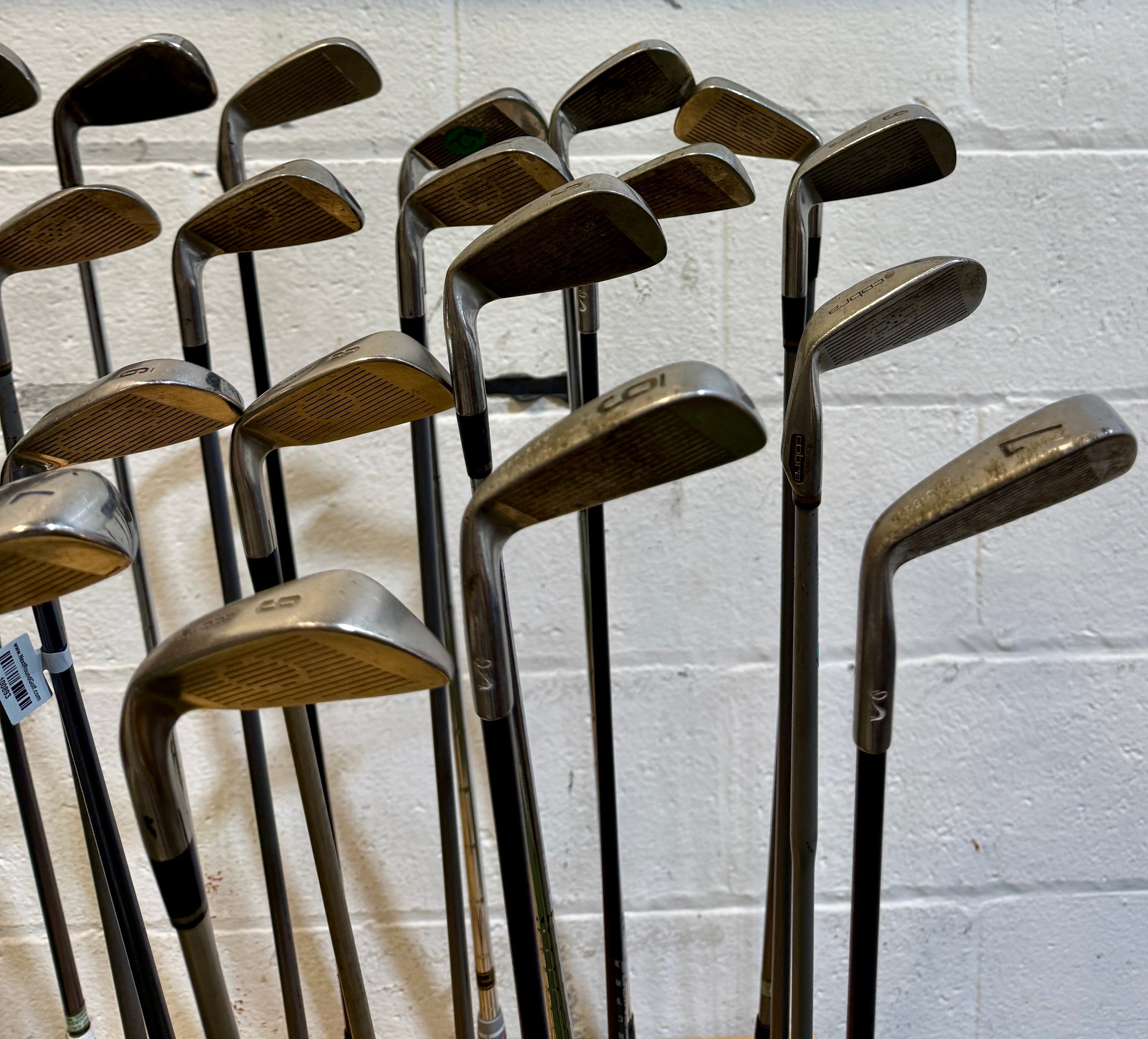 Wholesale Lot of 45 Golf Clubs - Cobra Single Irons-Next Round