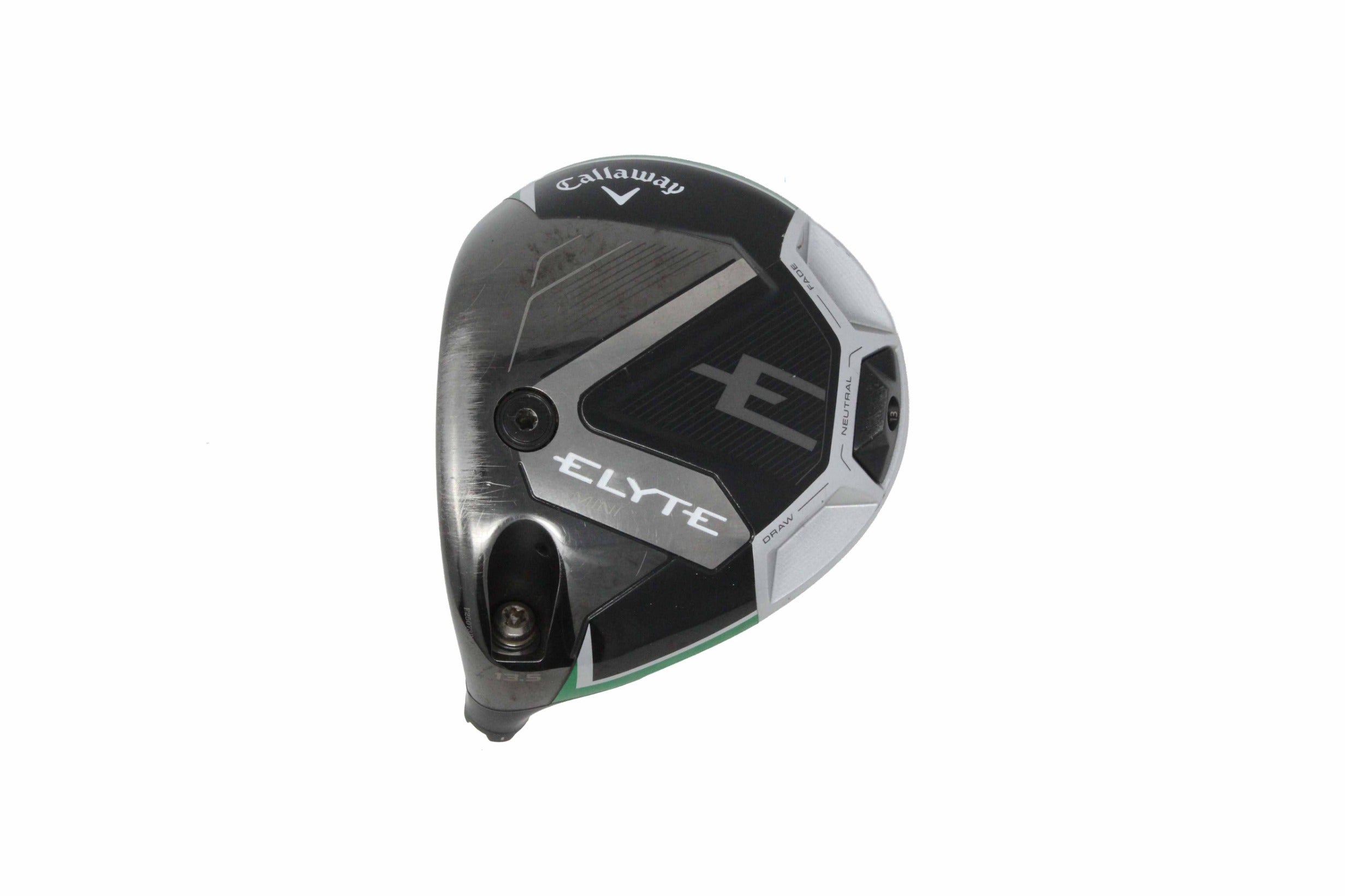 Used Callaway Elyte Mini Driver - HEAD ONLY - Left-Handed - 13.5 Degrees-Next Round