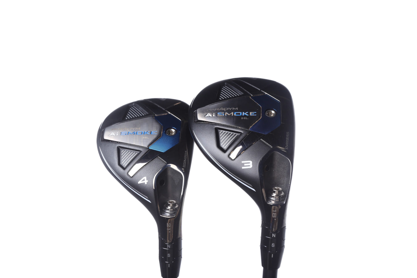 Used Callaway Paradym Ai Smoke HL Hybrid Set - Right-Handed - 3H & 4H - Regular Flex-Next Round
