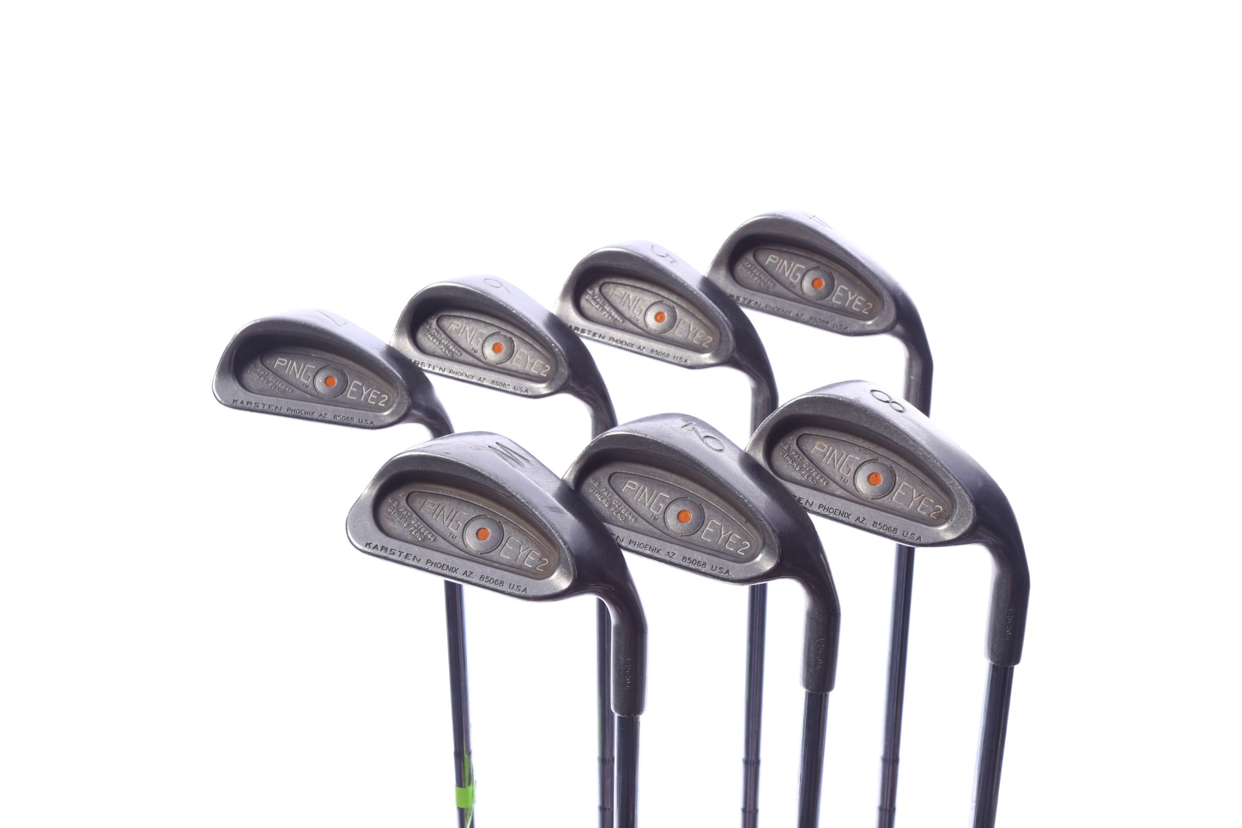 Used Ping Eye 2 Iron Set - Right-Handed - 4-PW - Stiff Flex