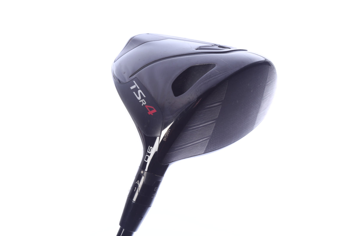 Used Titleist TSR4 Driver - 9 Degrees - Stiff Flex Project X Hzrdus Silver - Right-Handed