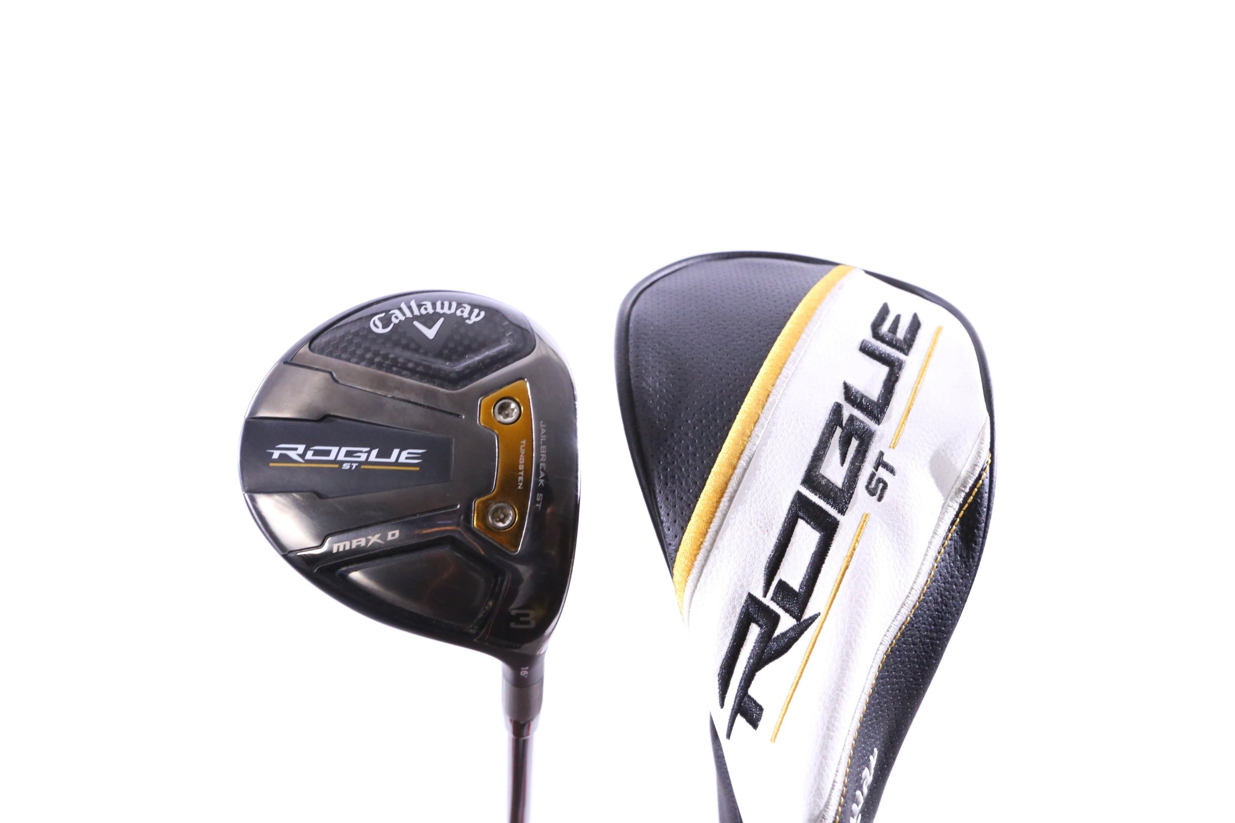 Used Callaway Rogue ST Max Draw 3-Wood - Right-Handed - 16 Degrees - Regular Flex