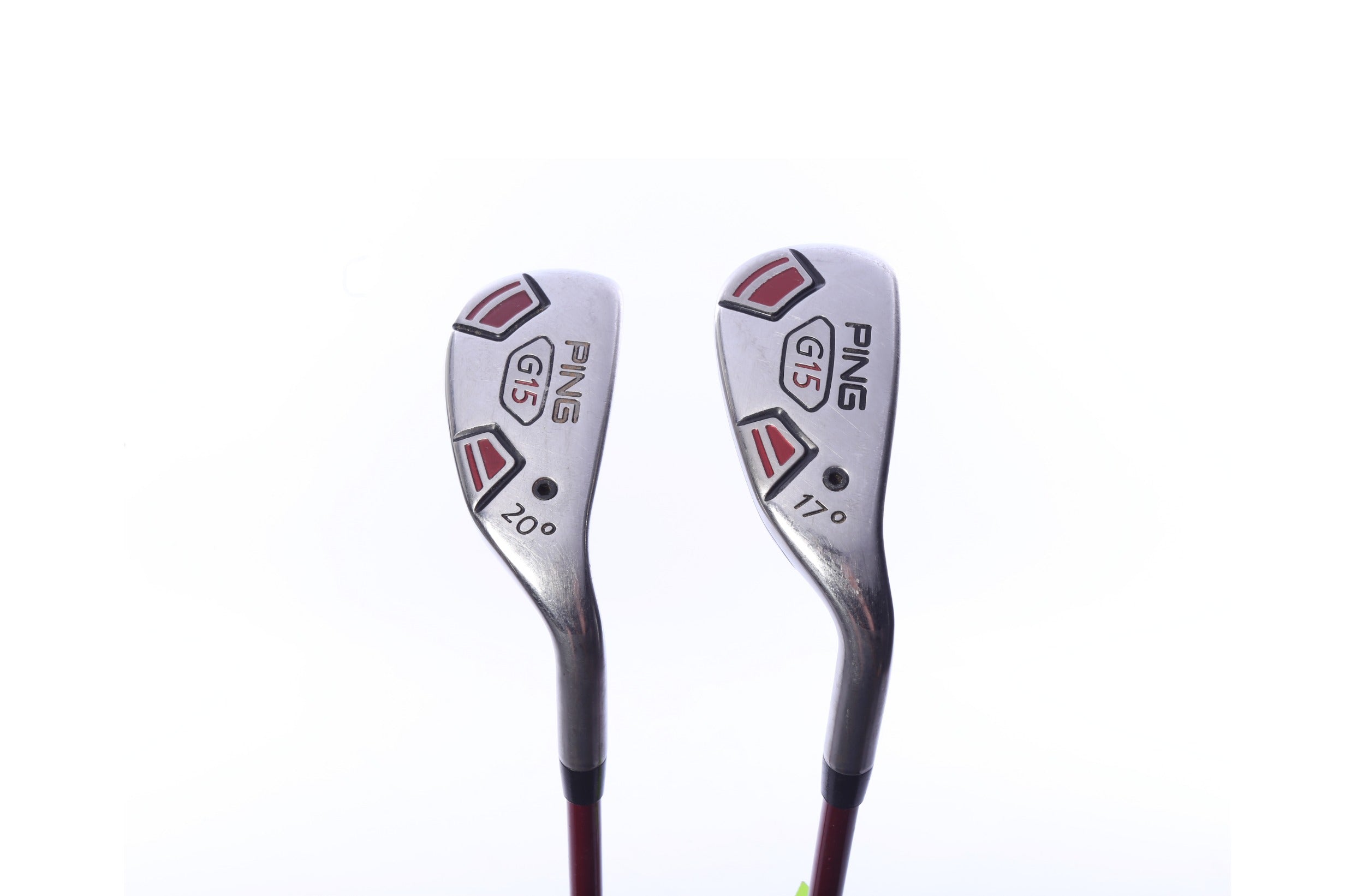 Used Ping G15 Hybrid Set - Right-Handed - 2H, 3H - Stiff Flex-Next Round