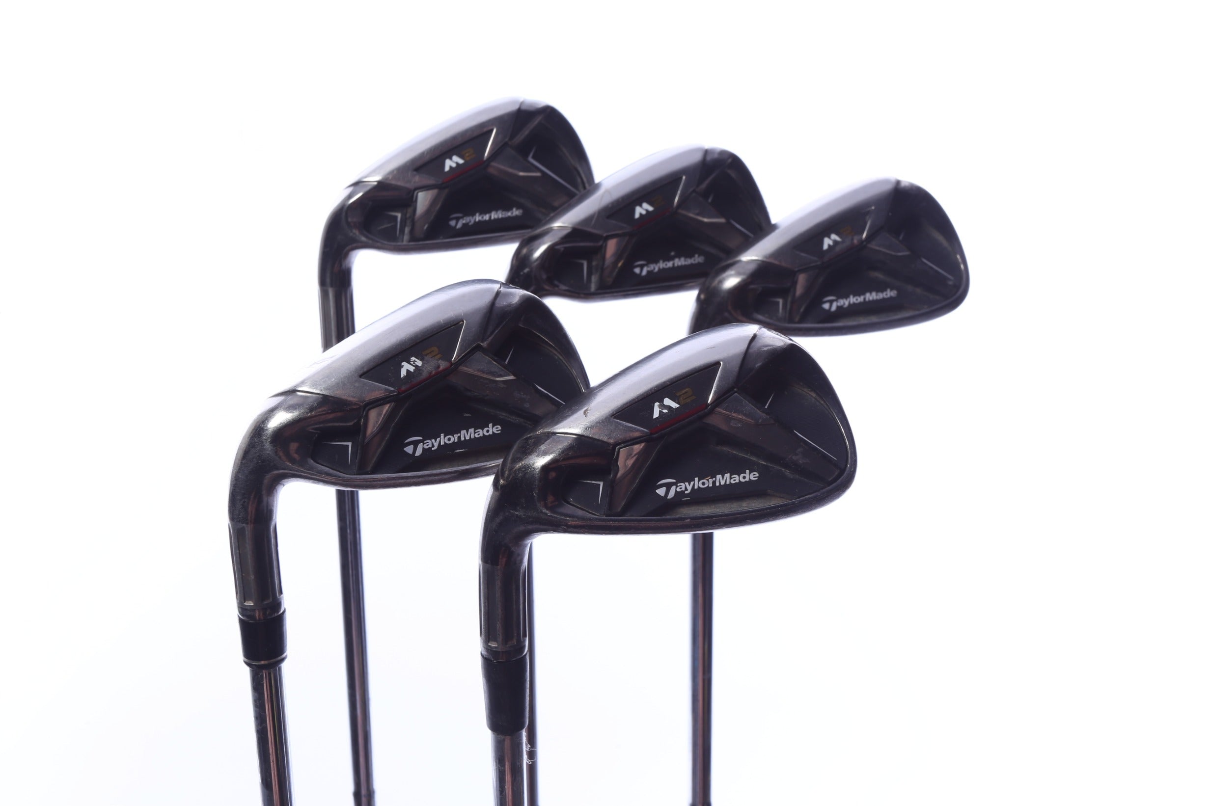 Used TaylorMade M2 Iron Set - Left-Handed - 6-PW - Stiff Flex-Next Round